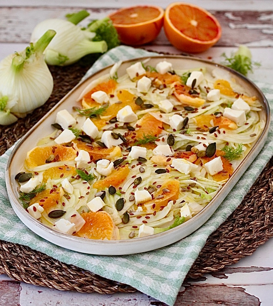 Salade fraîche de fenouil