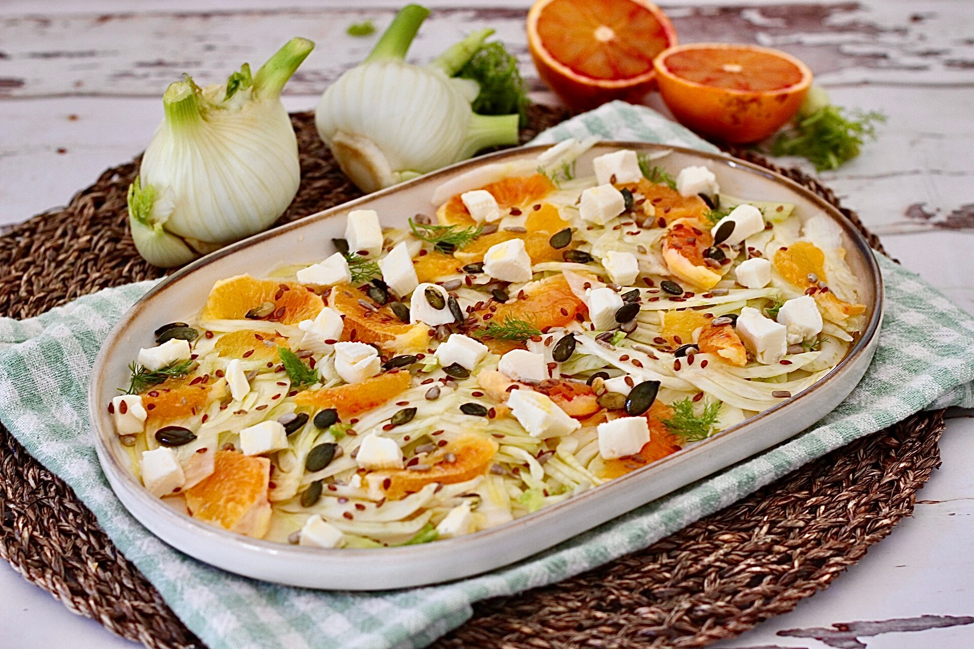 Salade fraîche de fenouil