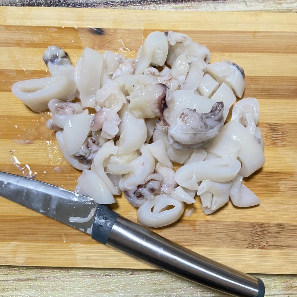Calamars à la méditerranéenne à la friteuse à air