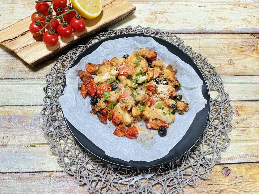 Calamars à la méditerranéenne à la friteuse à air