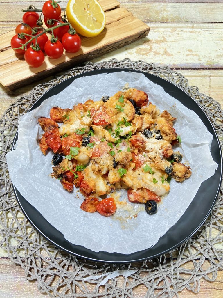 Calamars à la méditerranéenne à la friteuse à air