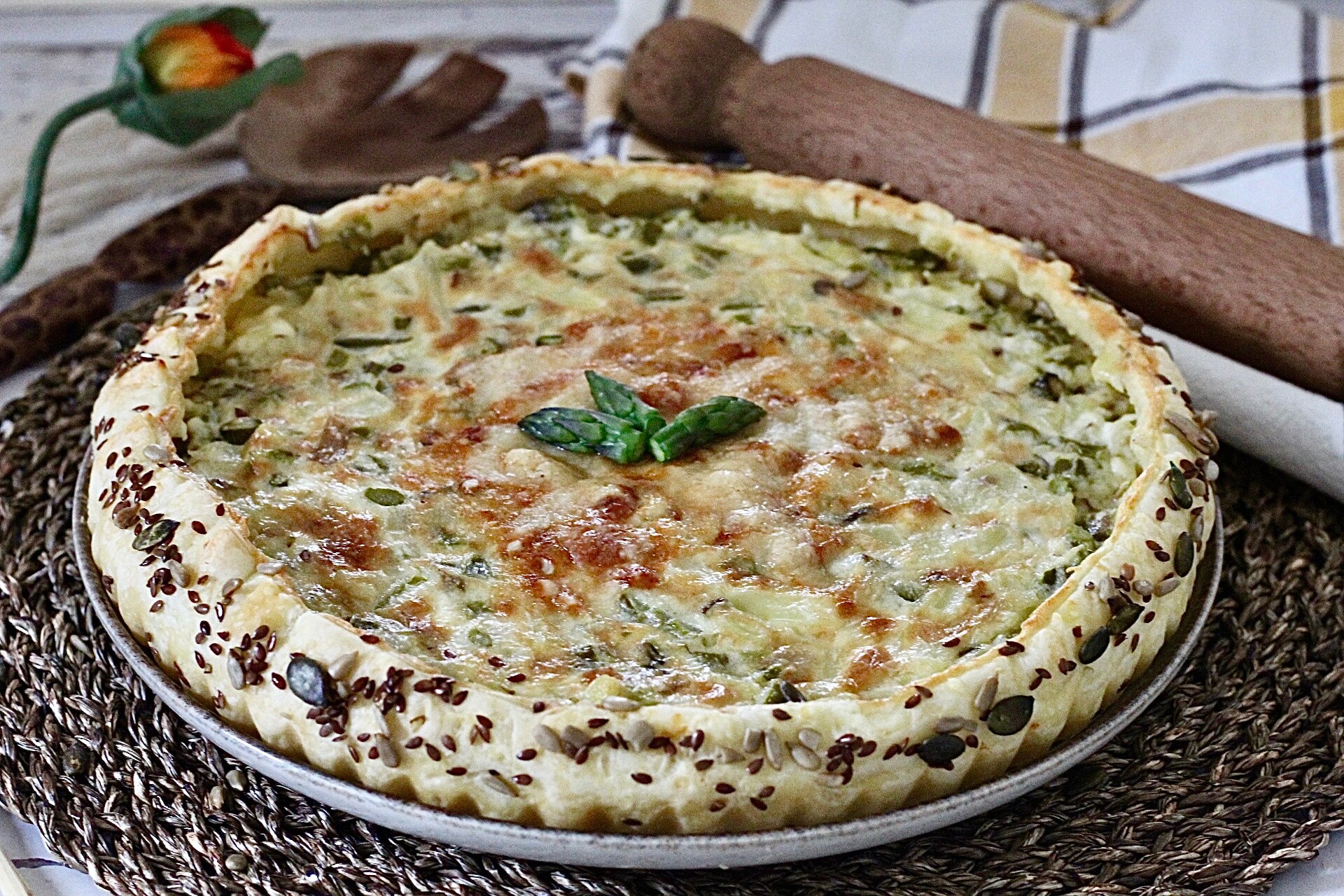 Gratin d’asperges et pommes de terre