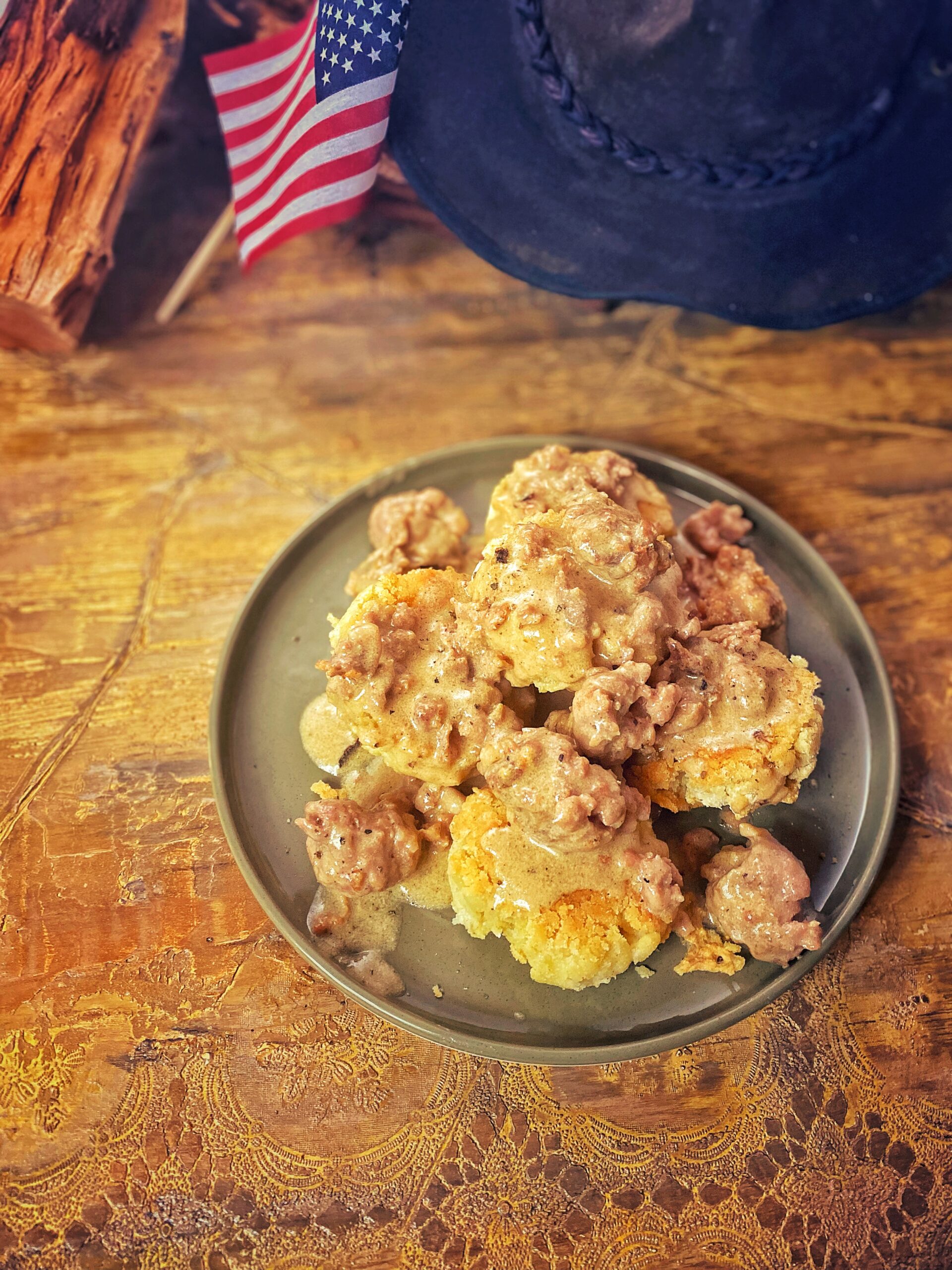 Biscuits and gravy (États-Unis)