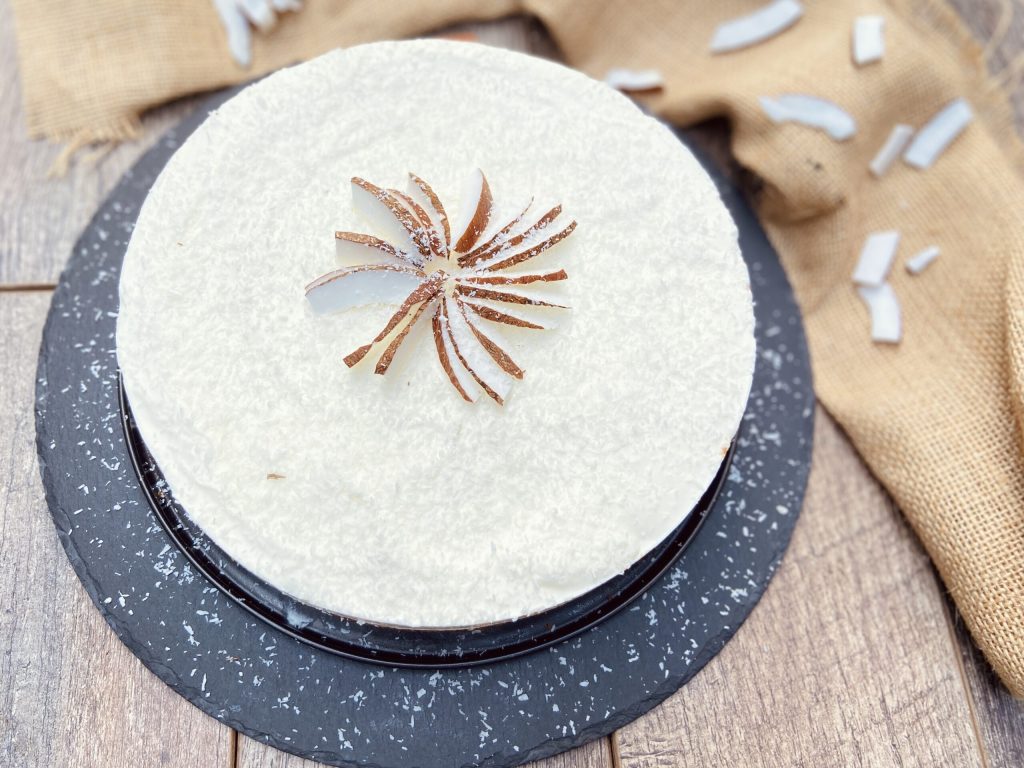 Cheesecake à la noix de coco