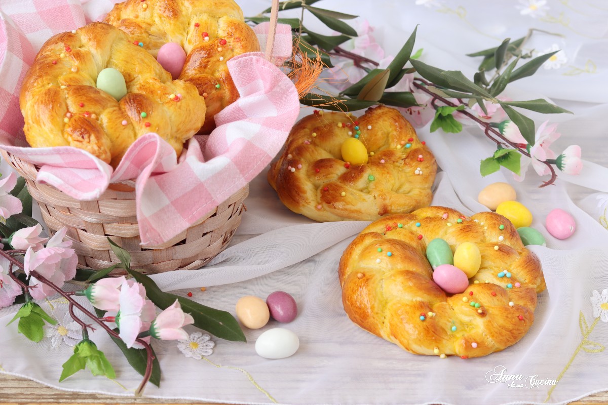 Beignets ou cuzzupe calabrais de Pâques levés