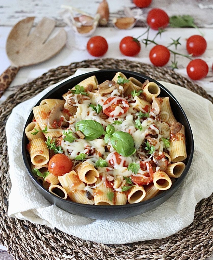 Maccheroni à la boscaiola