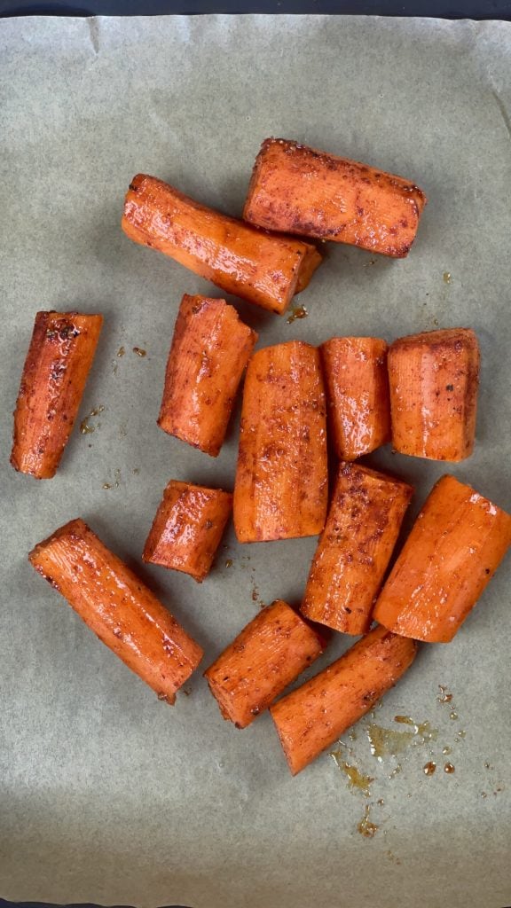 Houmous de carottes rôties