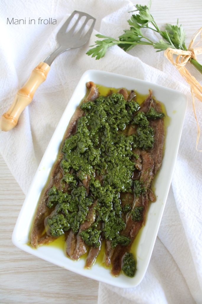 Anchois en Sauce Verte