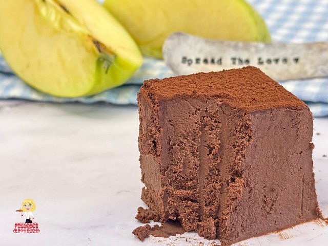 GÂTEAU AUX POMMES ET CHOCOLAT sans CUISSON