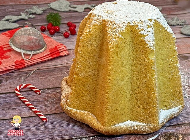 PANDORO MAISON SANS GLUTEN recette facile avec seulement 2 levées