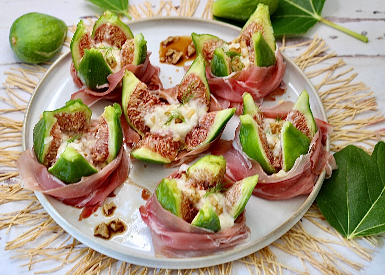 Figues farcies, la bouchée parfaite