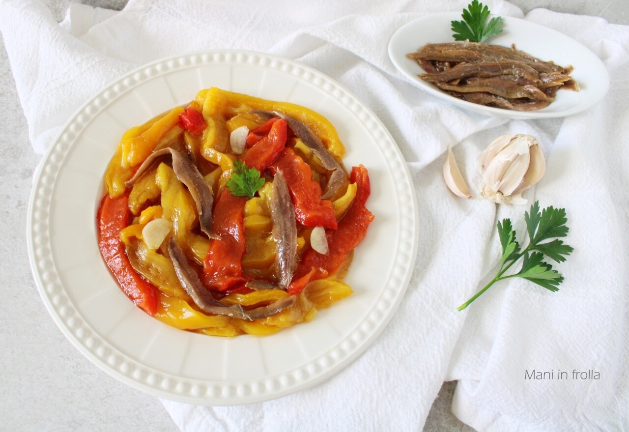 Filets de Poivrons aux Anchois