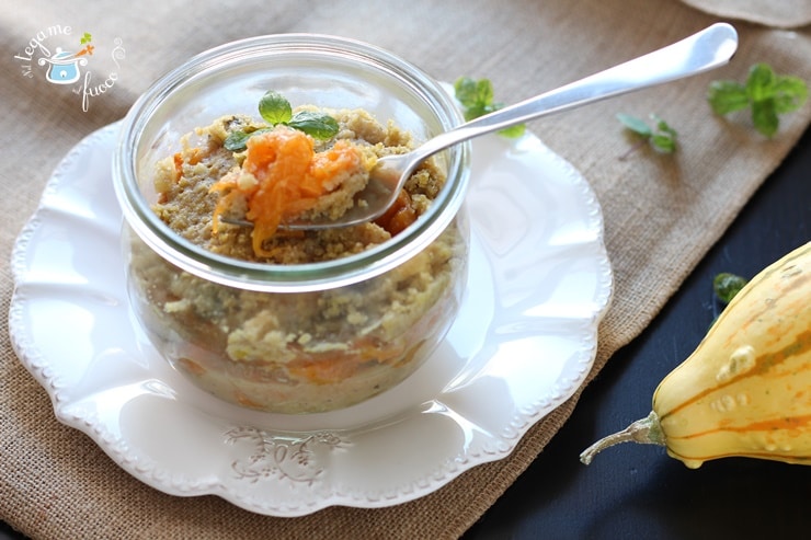 Courge aigre-douce en cuisson à l’étouffée