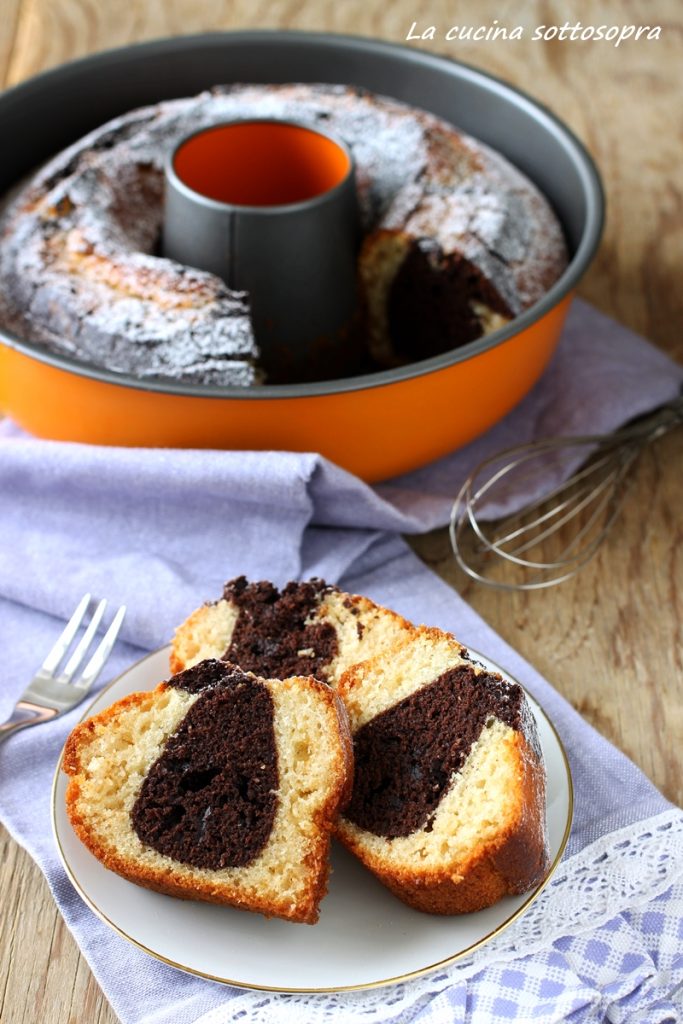 gâteau marbré moelleux