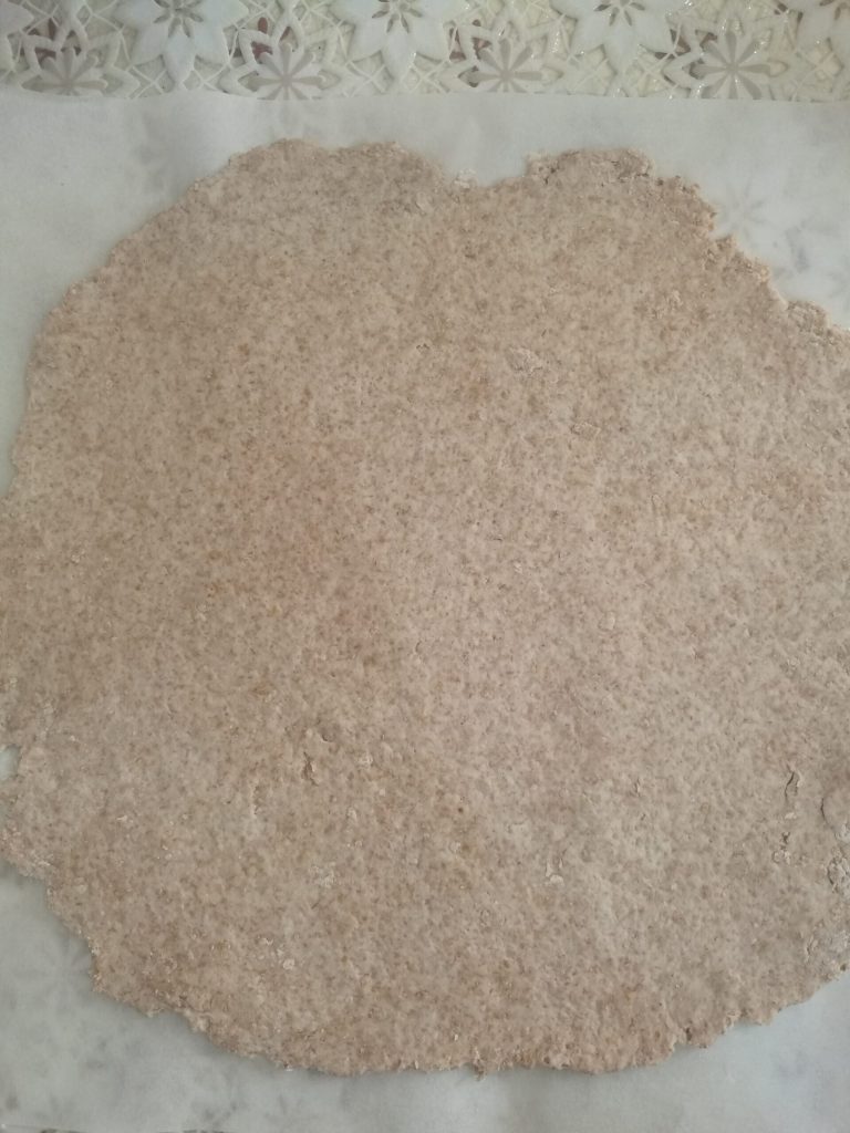 Étalez la pâte