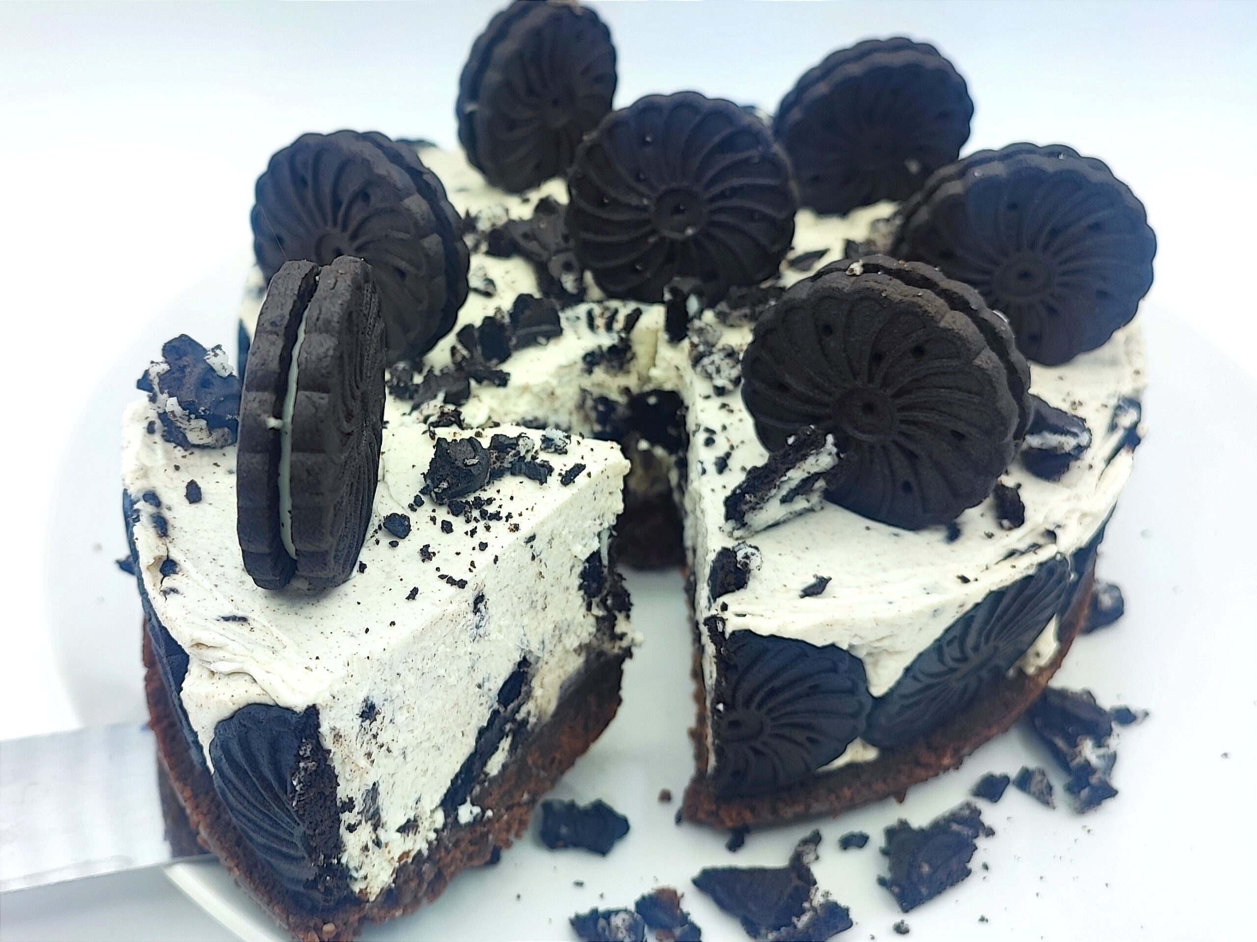 Gâteau Oreo sans cuisson et sans gélatine