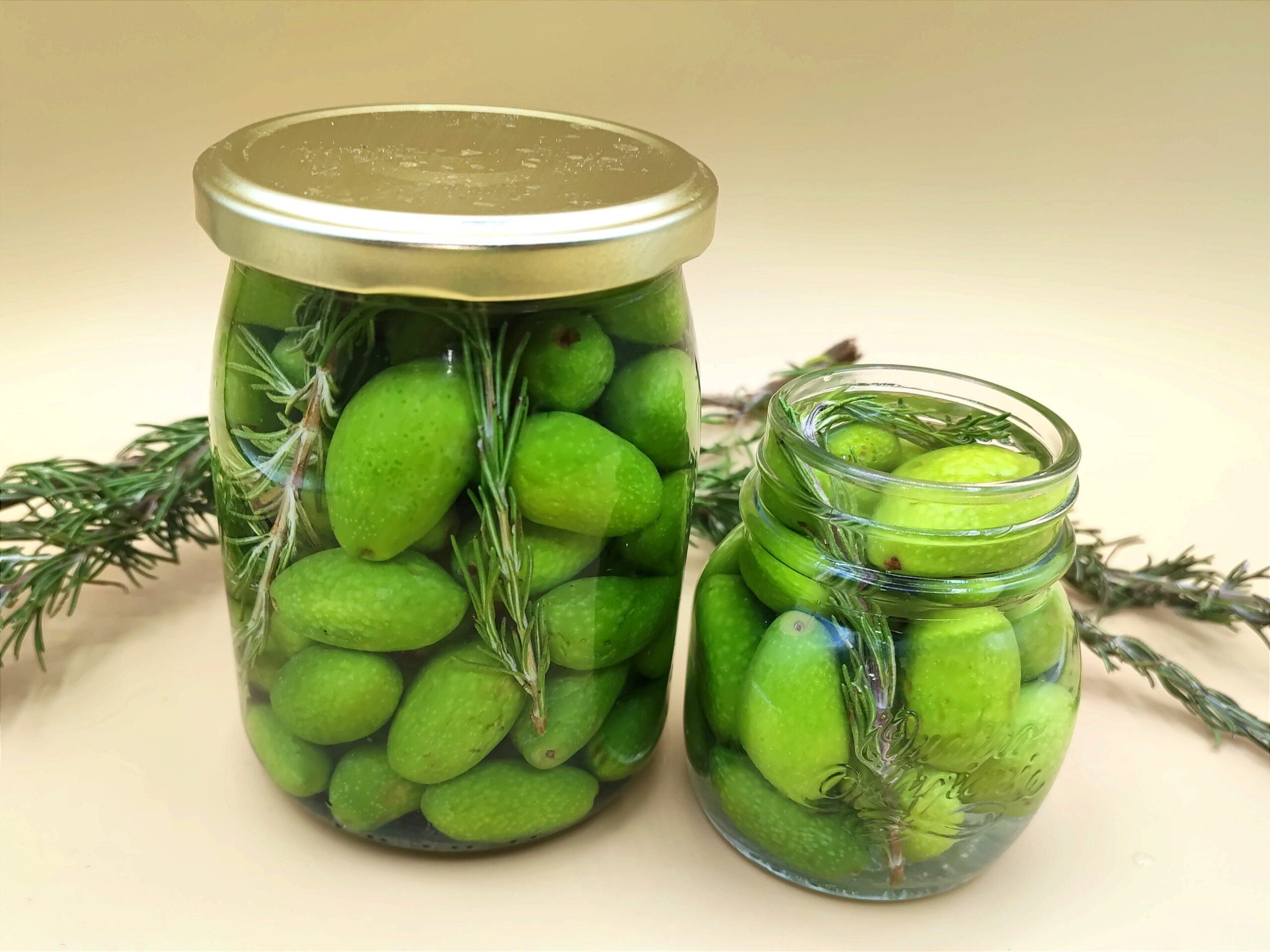 Olives vertes en saumure