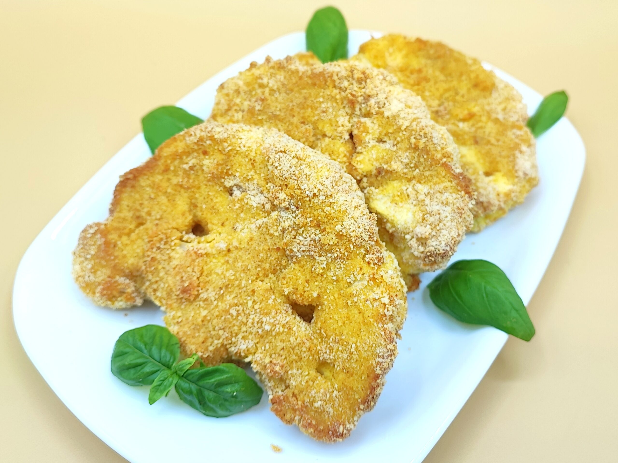 escalopes de chou-fleur au four