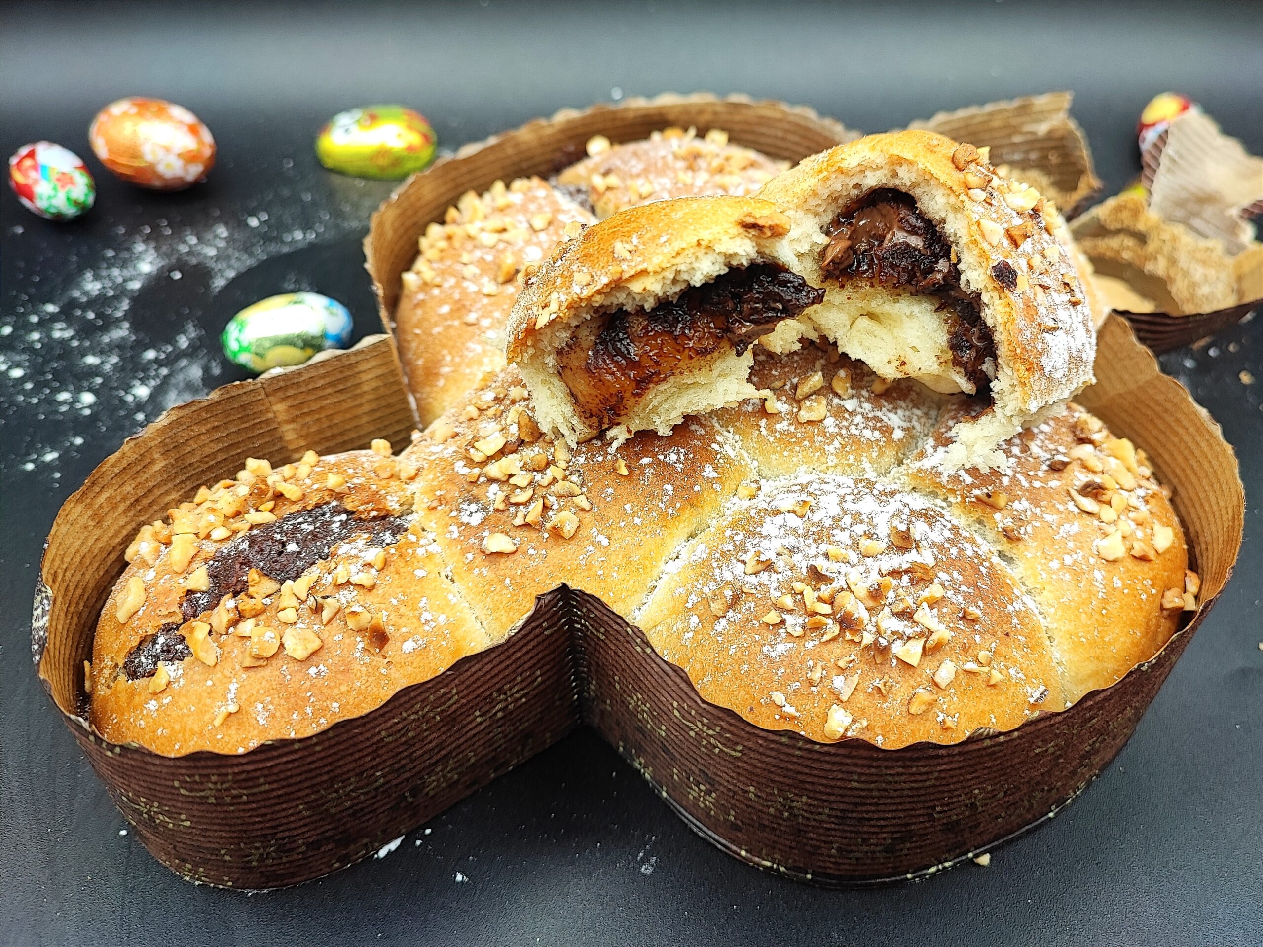 Colombe Danubio à la Nutella sans œufs