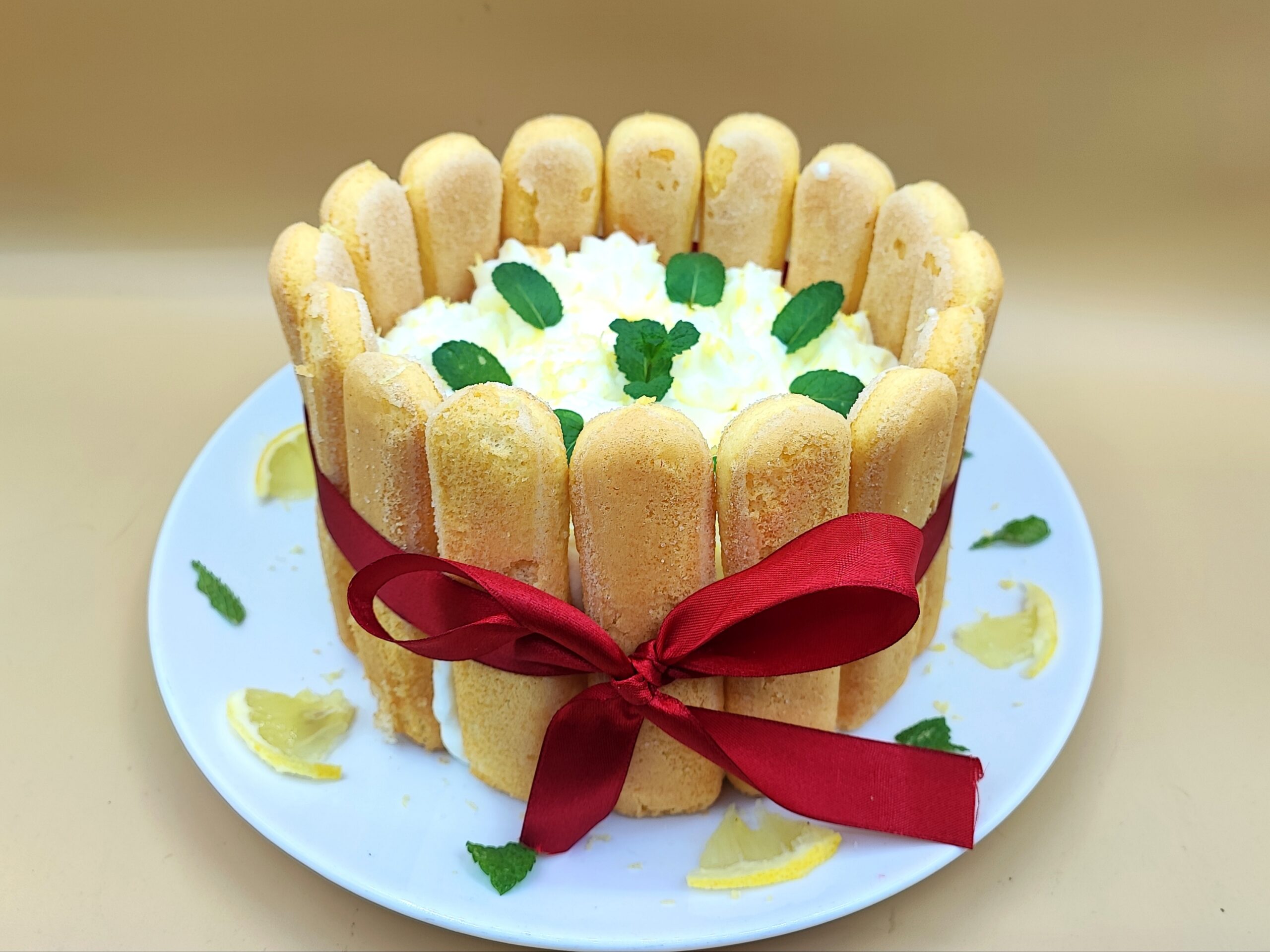 Gâteau à la ricotta et au citron sans cuisson