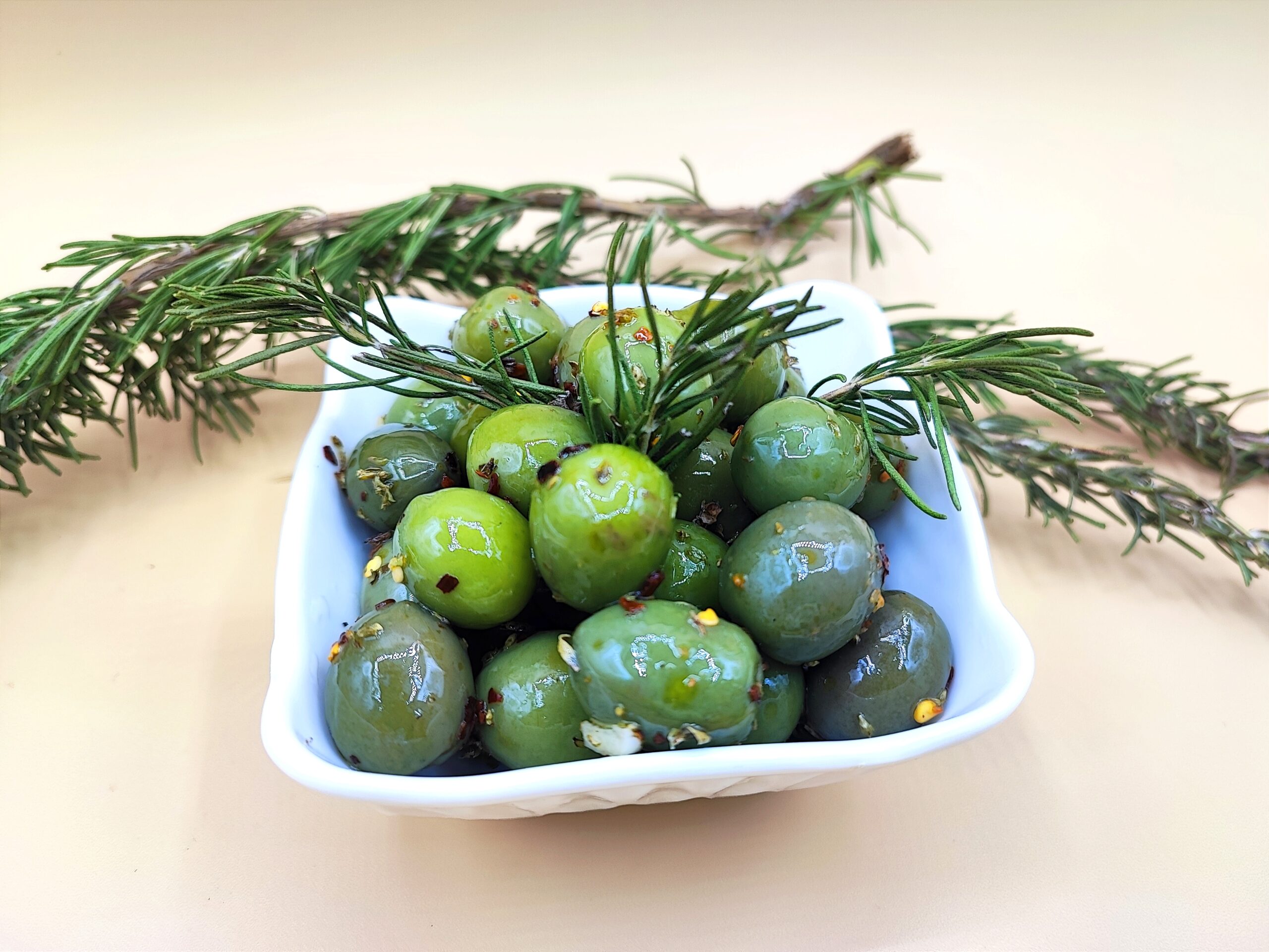 Olives épicées