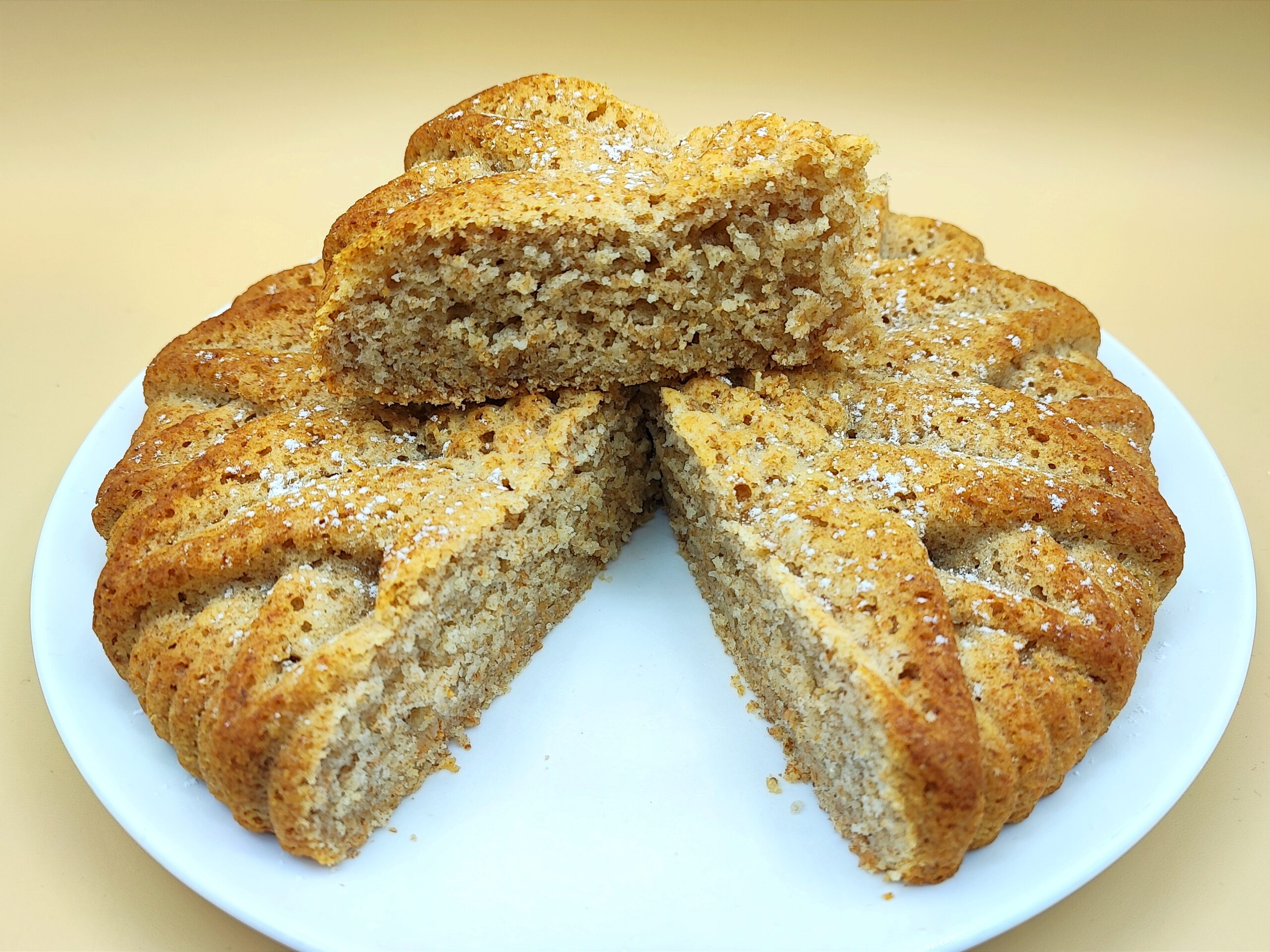 Gâteau complet au citron sans œufs et sans beurre