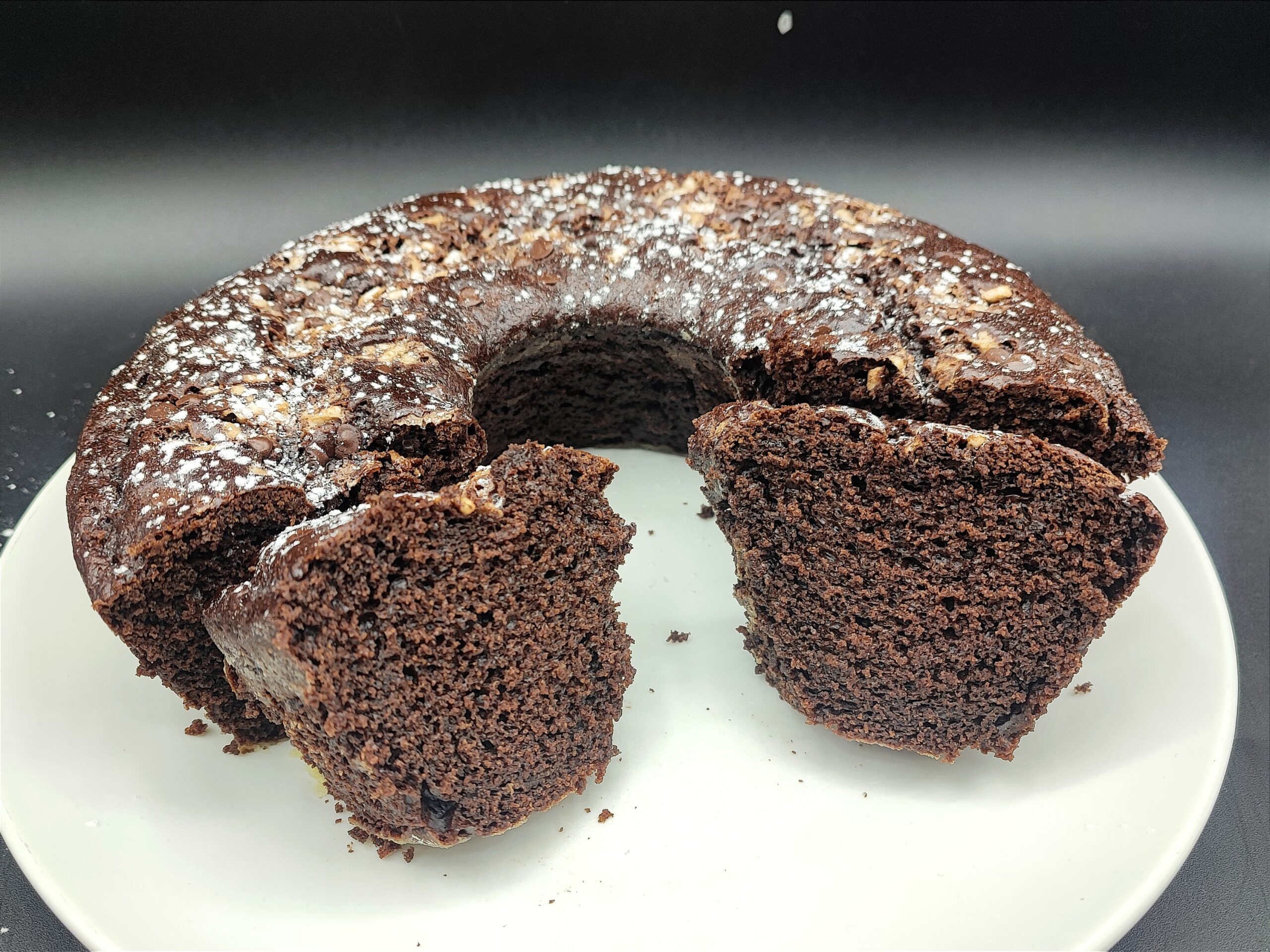 gâteau au chocolat sans œufs ni beurre