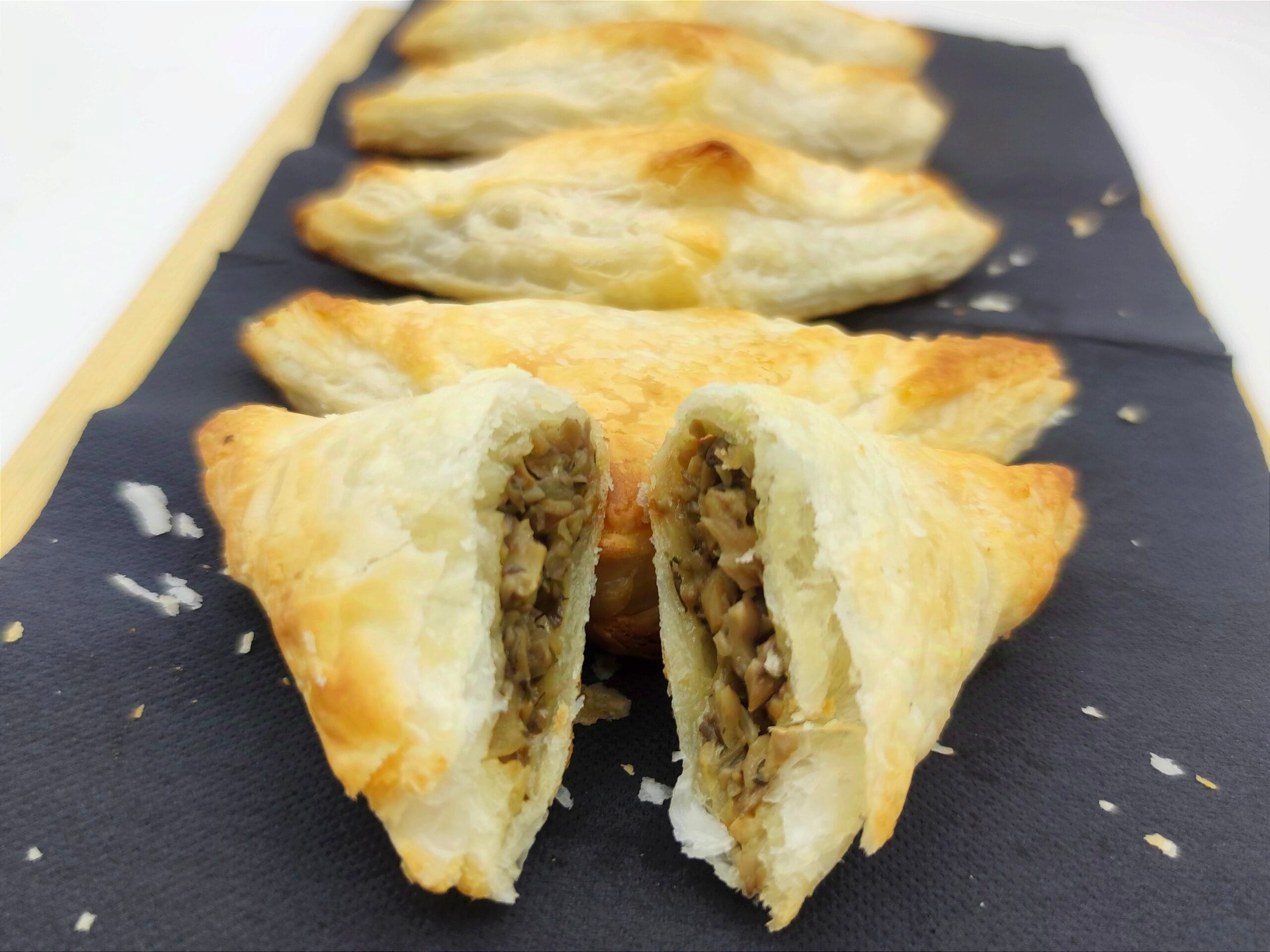 Feuilletés aux champignons