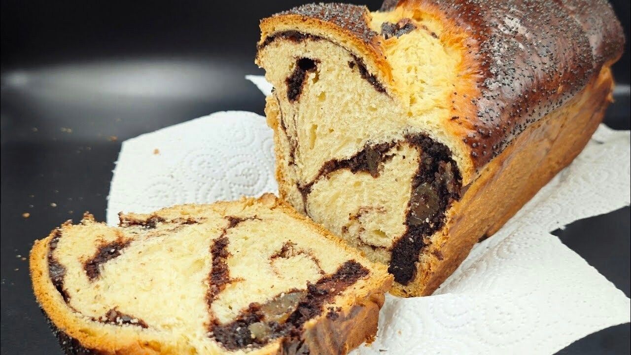 Panettone roumain classique (cozonac)