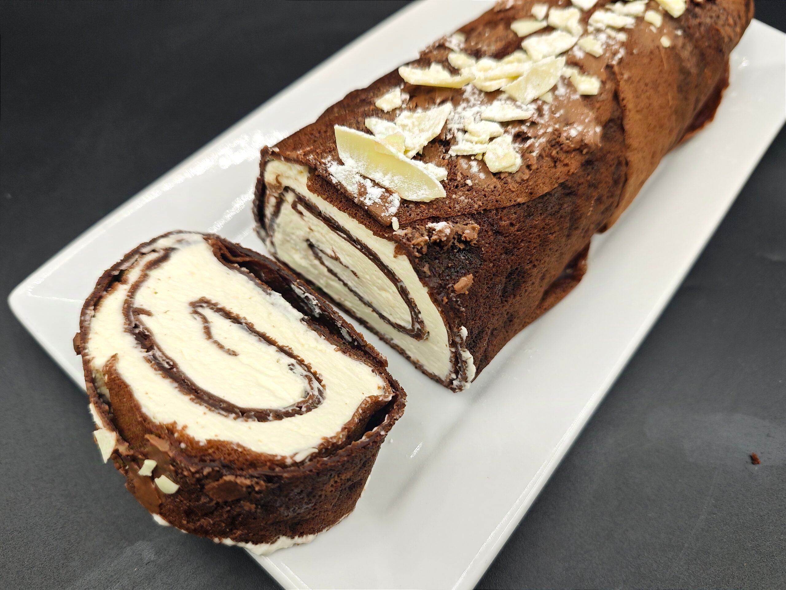 Rouleau de crêpes sans œufs