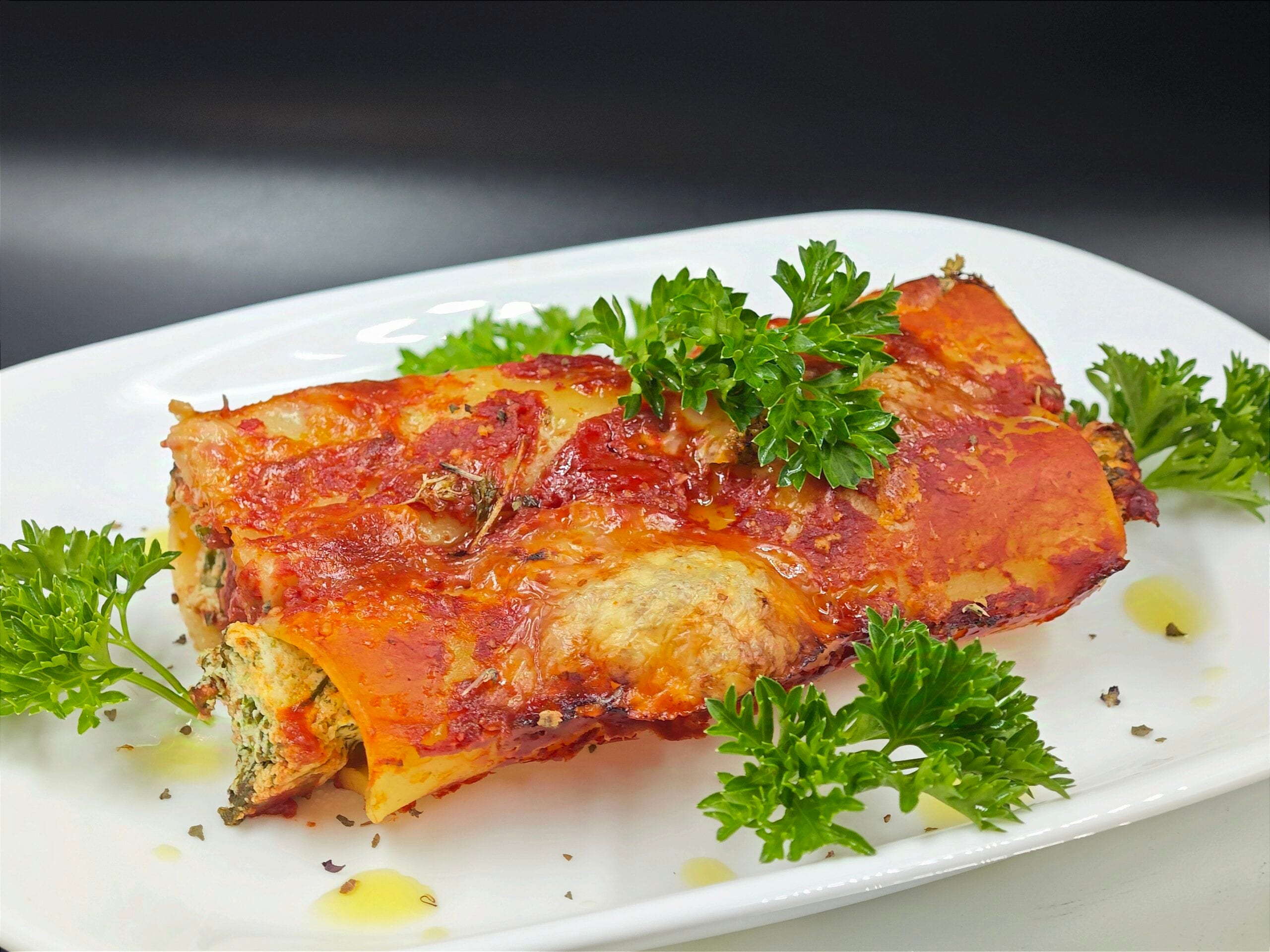 Cannelloni ricotta et épinards