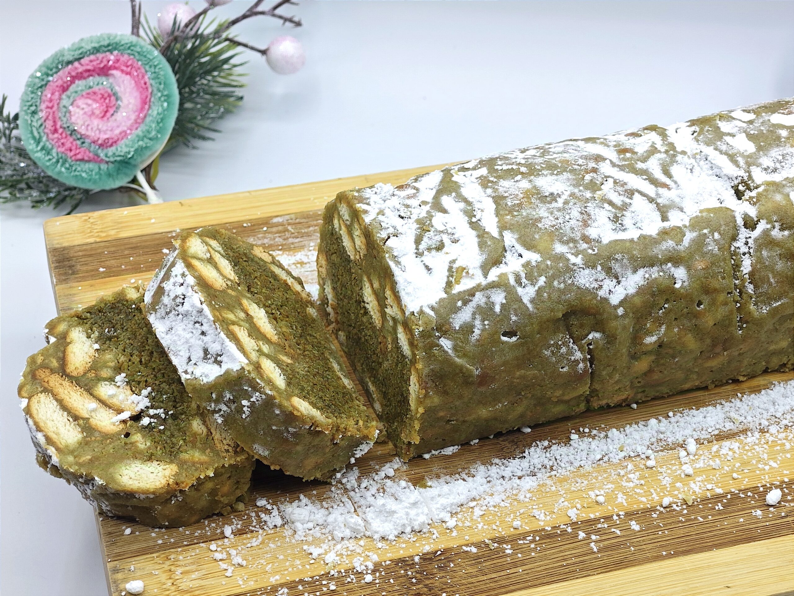 Salame de Dubaï au pistache