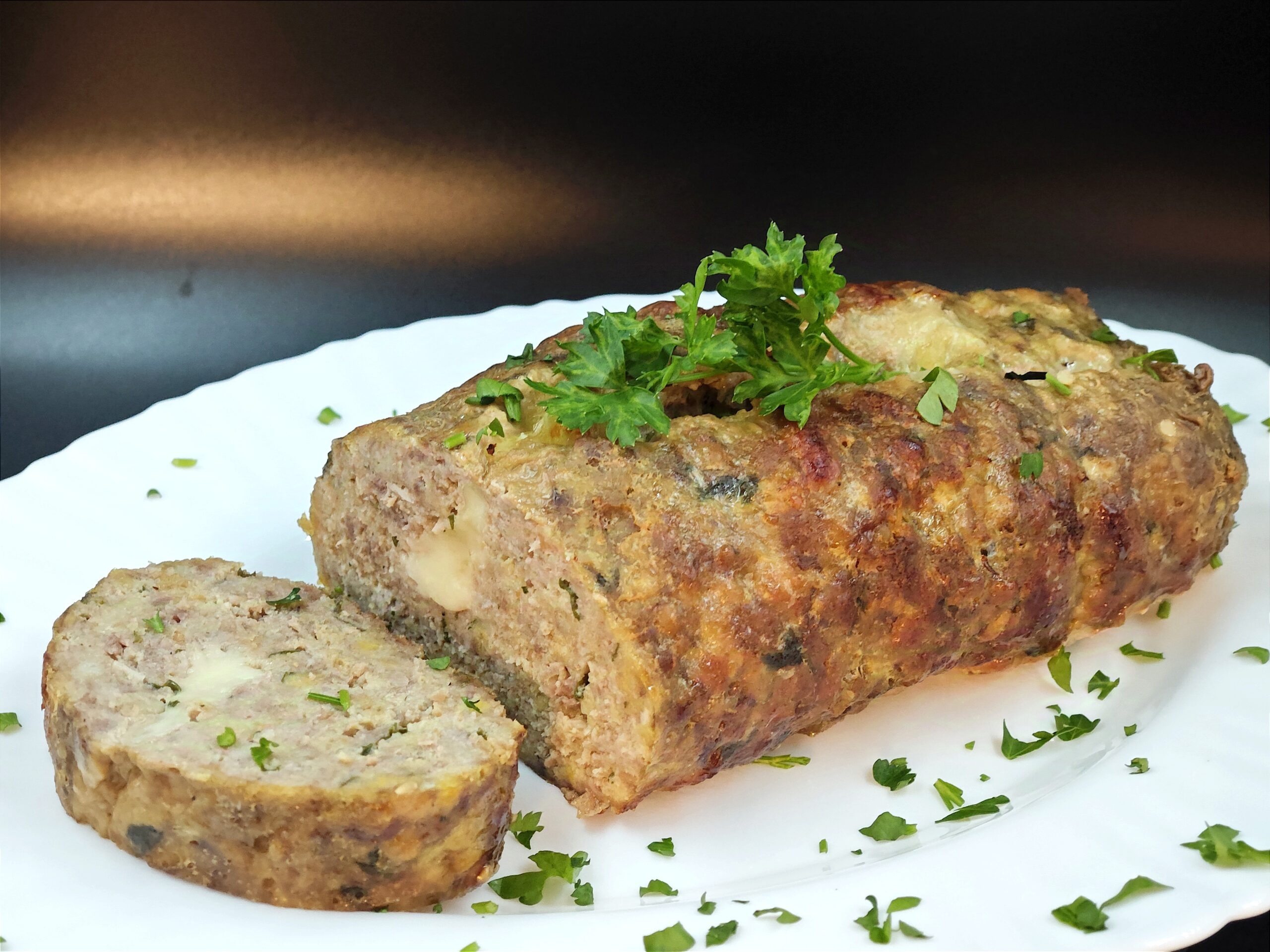 Pain de viande à la friteuse à air