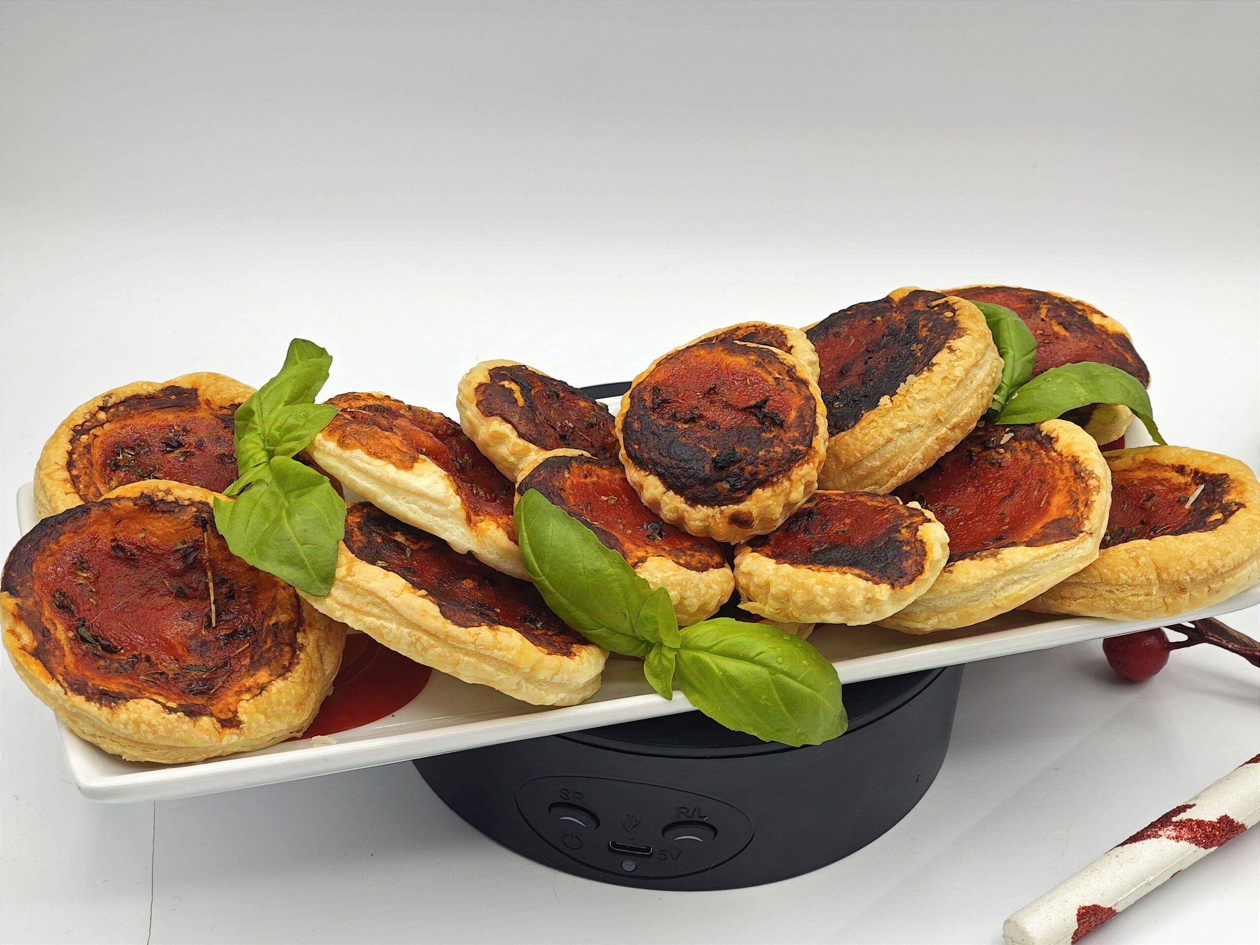 Petites pizzas à la friteuse à air