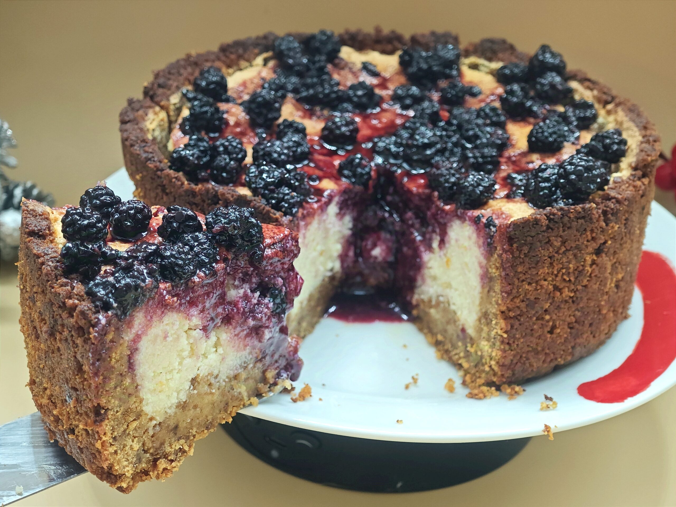 Cheesecake panettone