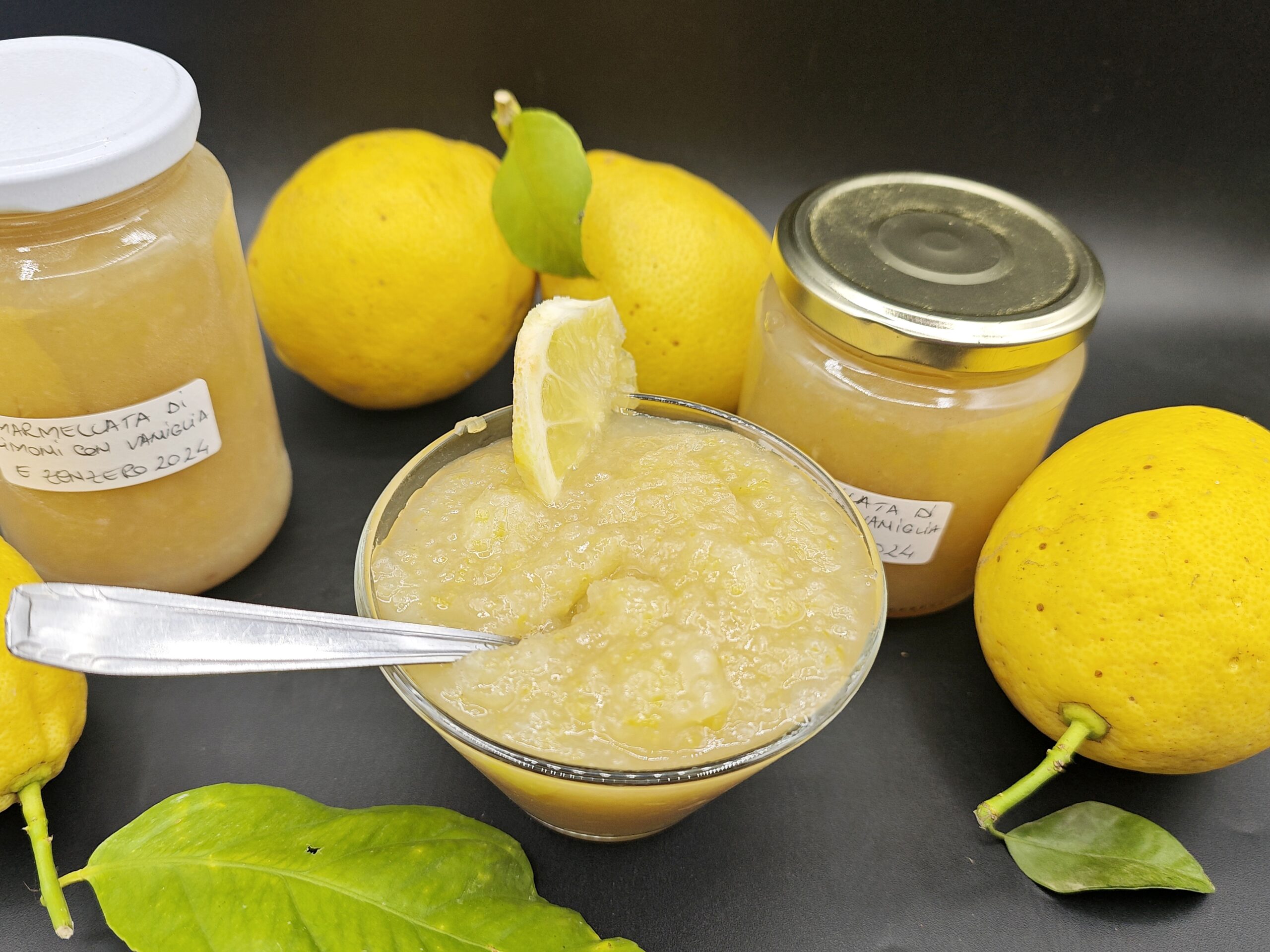 Confiture de citrons à la vanille et à la cannelle