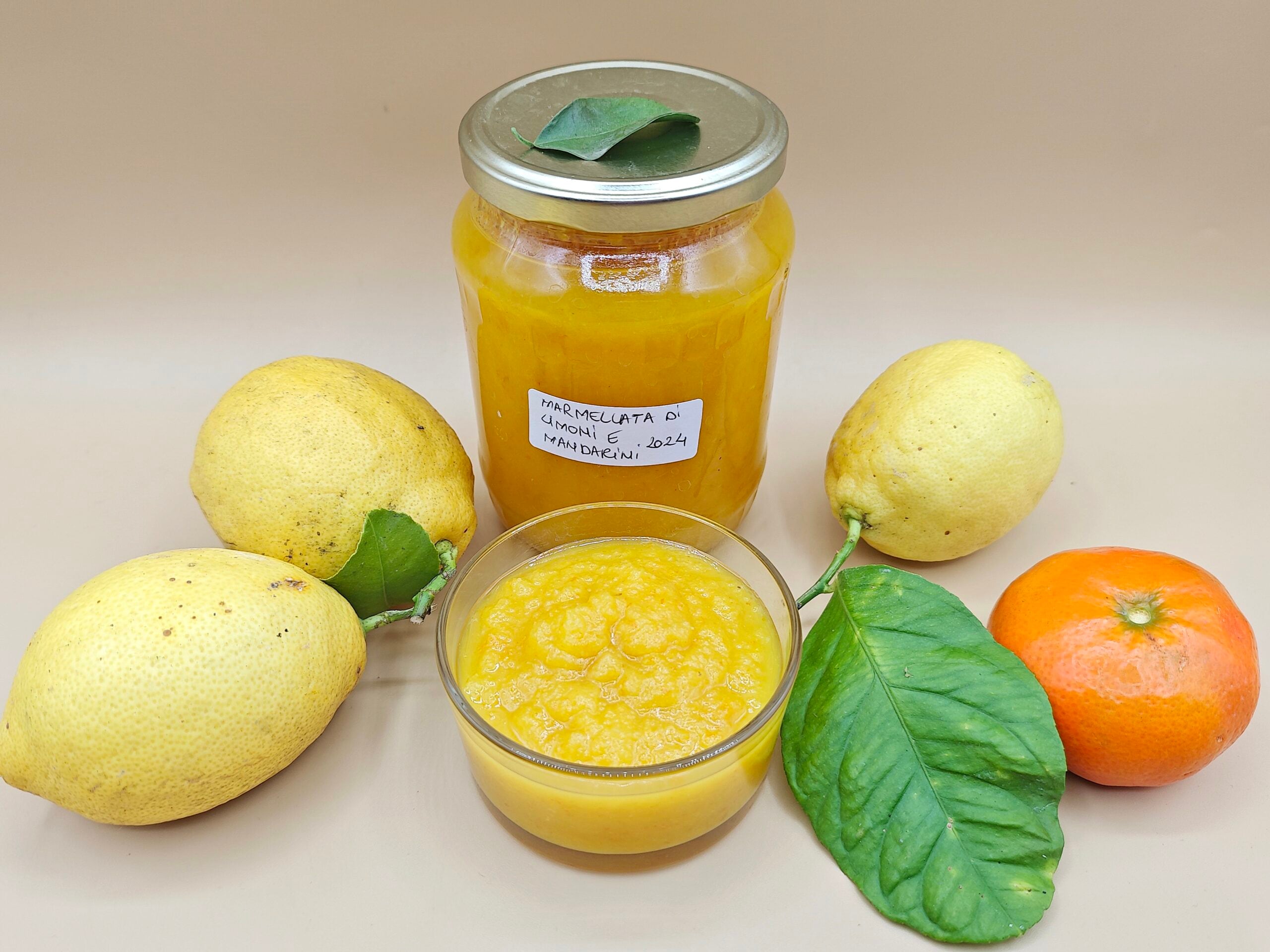 Confiture citron et mandarines