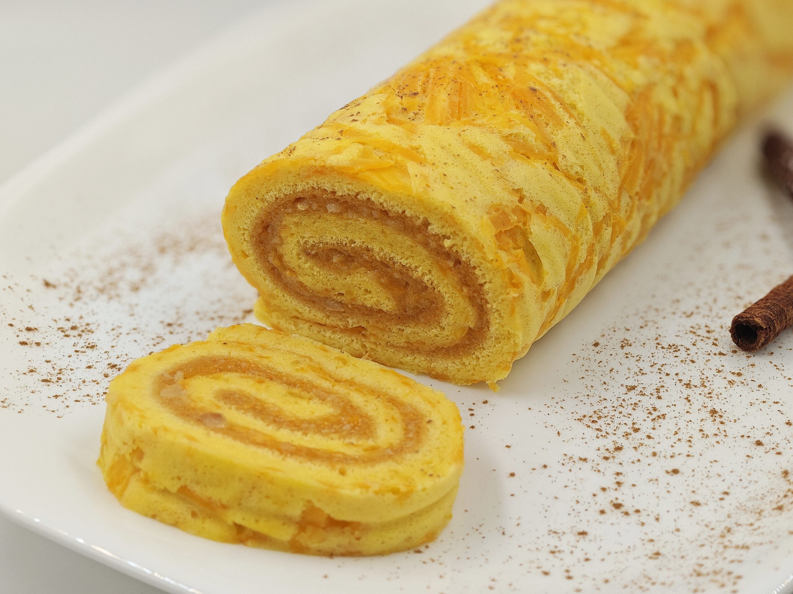Roulé à la citrouille