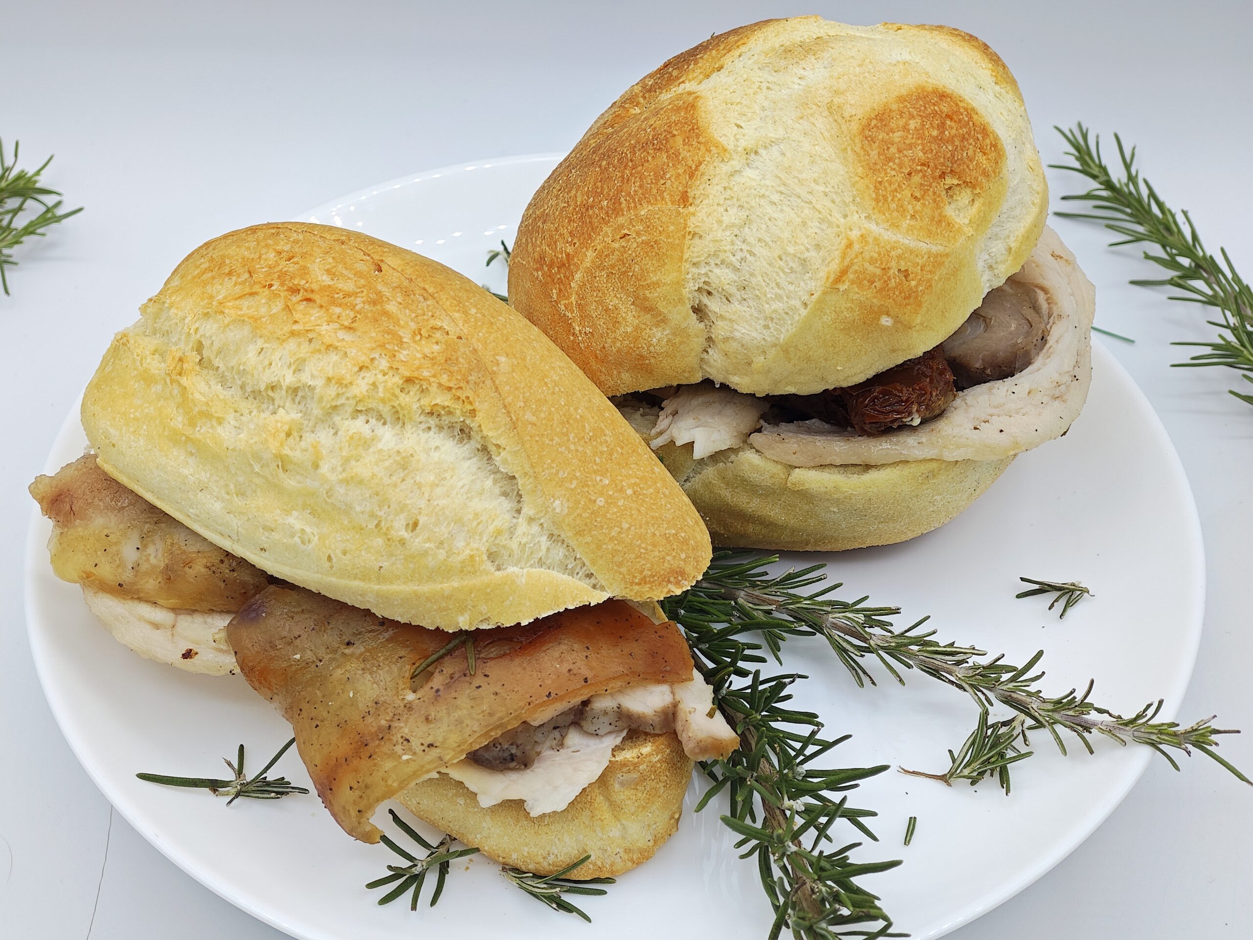 Sandwich à la porchetta