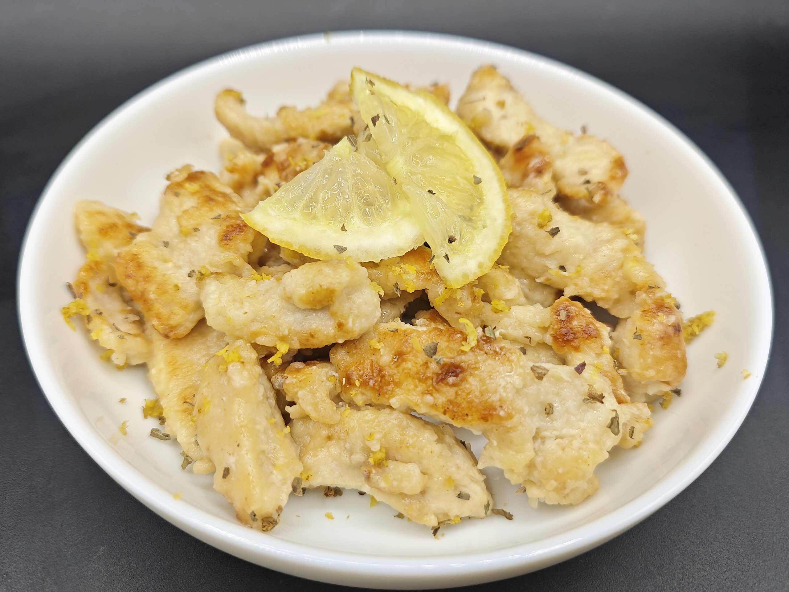 Émincés de poulet au citron