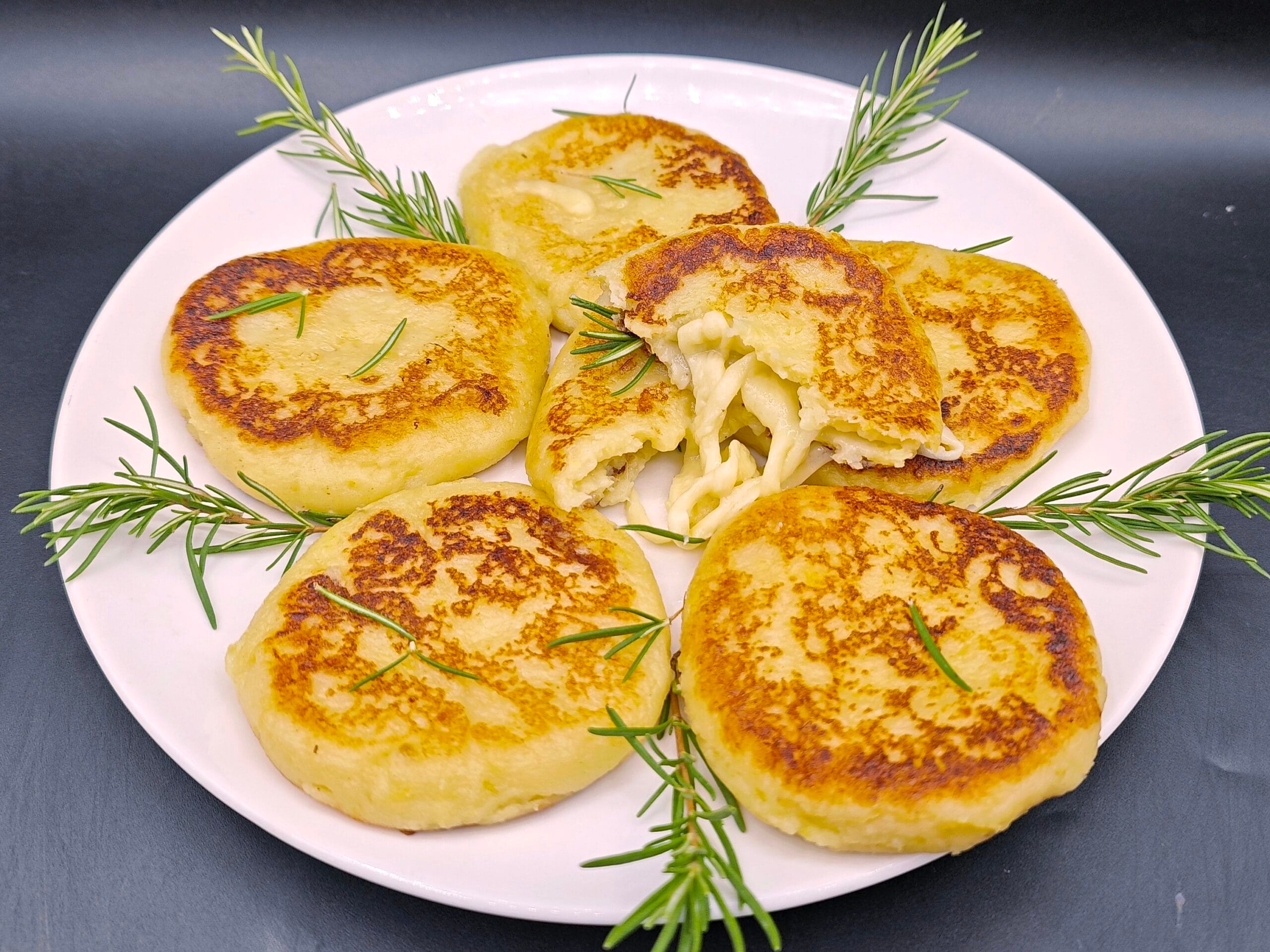Galettes de pommes de terre à la poêle