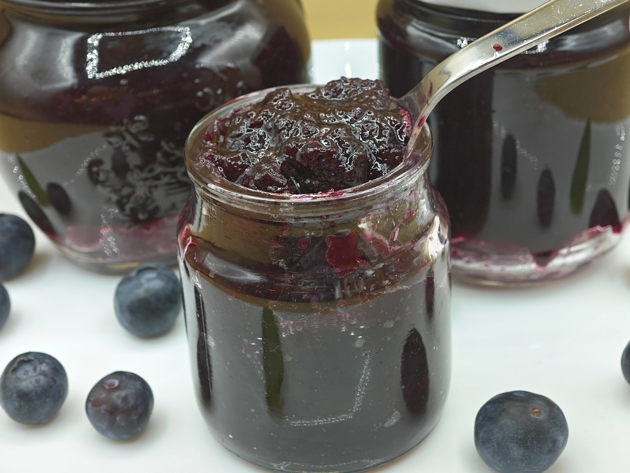 Confiture de myrtilles