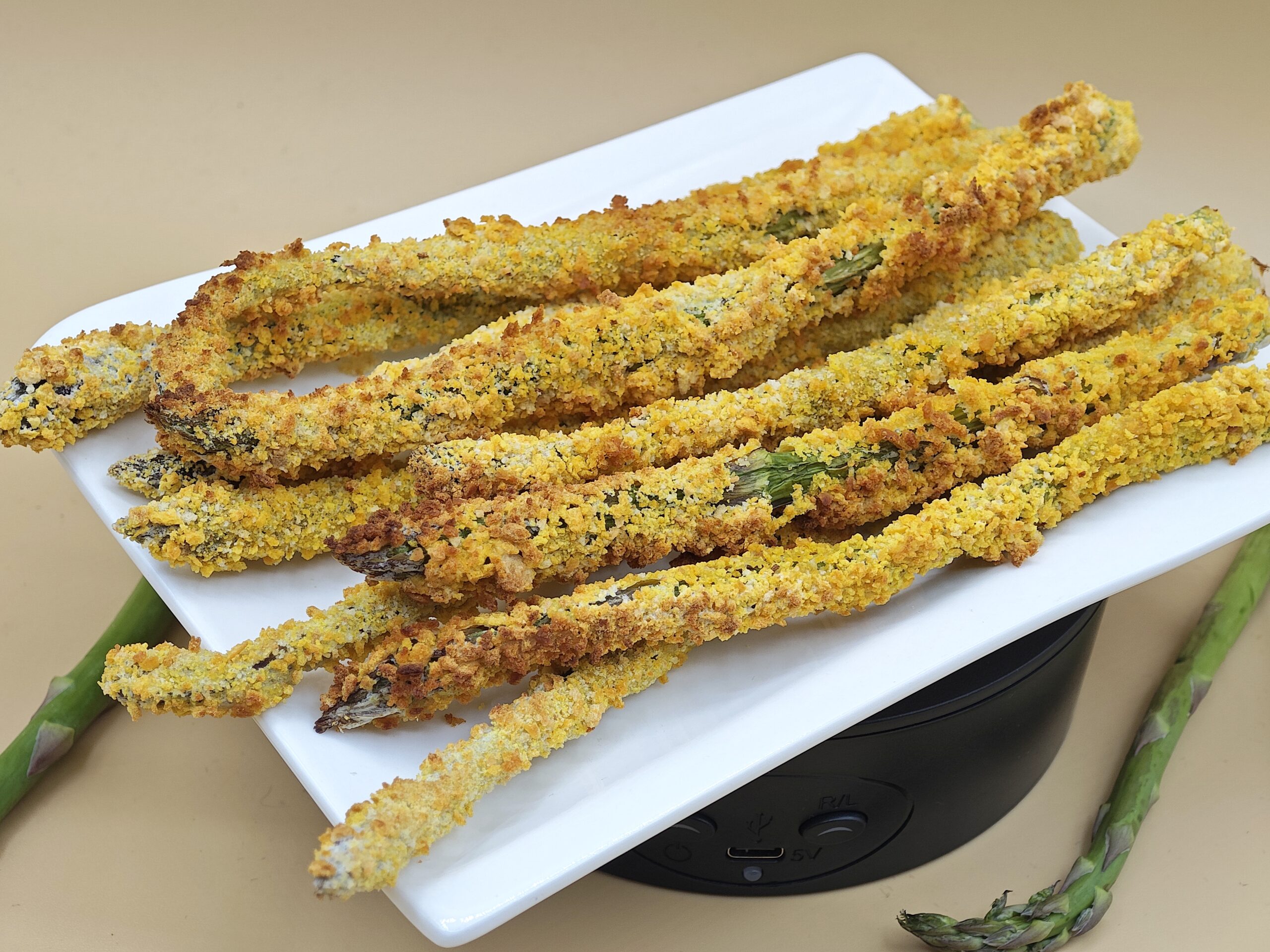 Asperges croustillantes à la friteuse à air