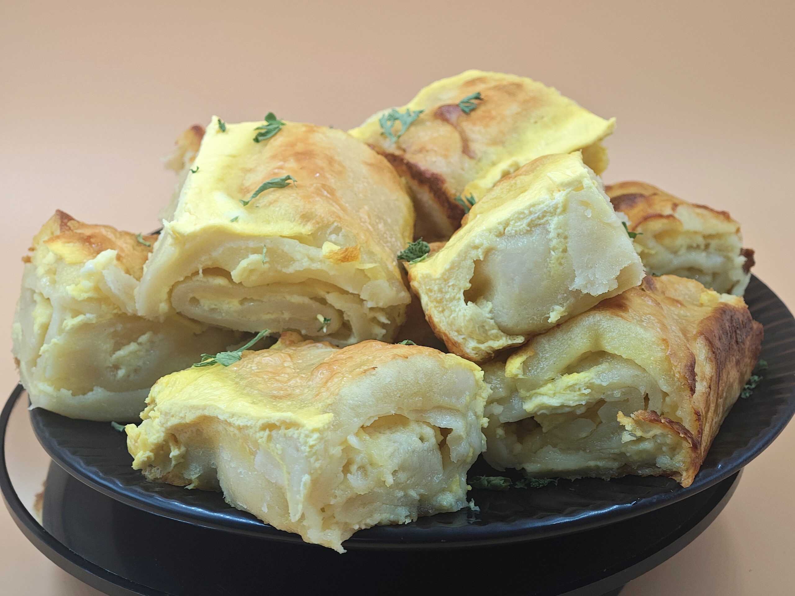 Roulés salés au fromage
