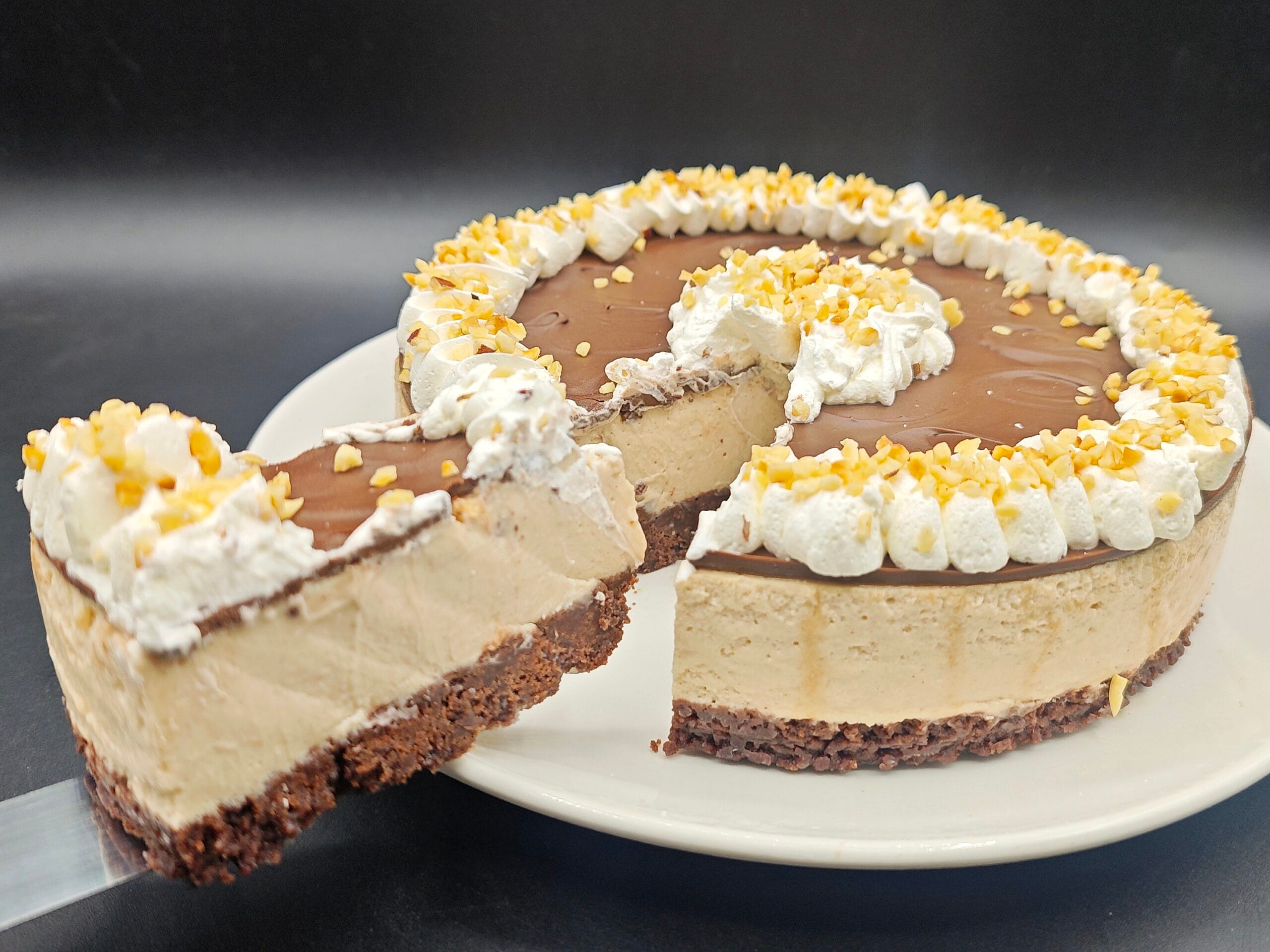 Cheesecake aux noisettes