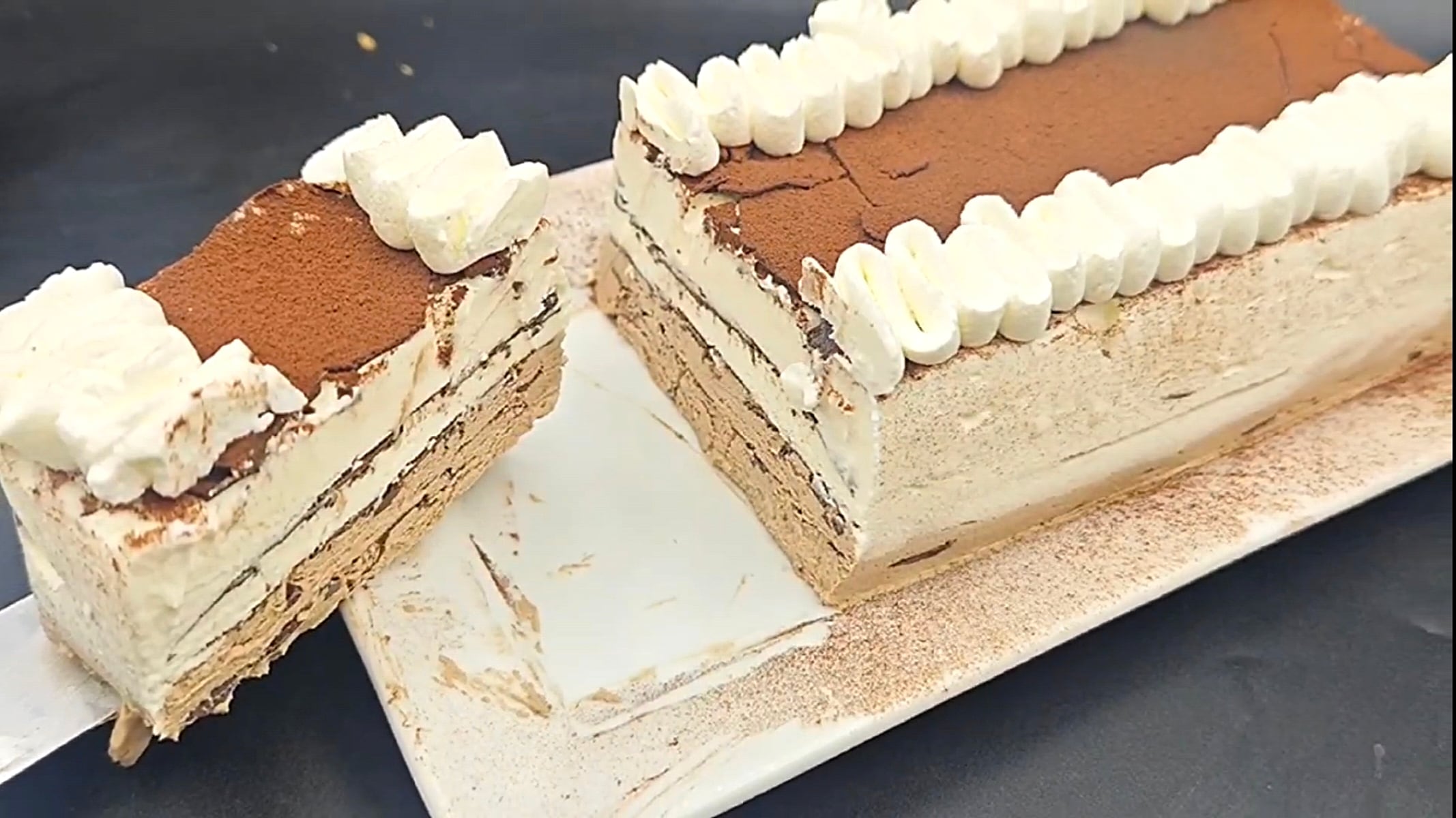 Viennetta crème et chocolat