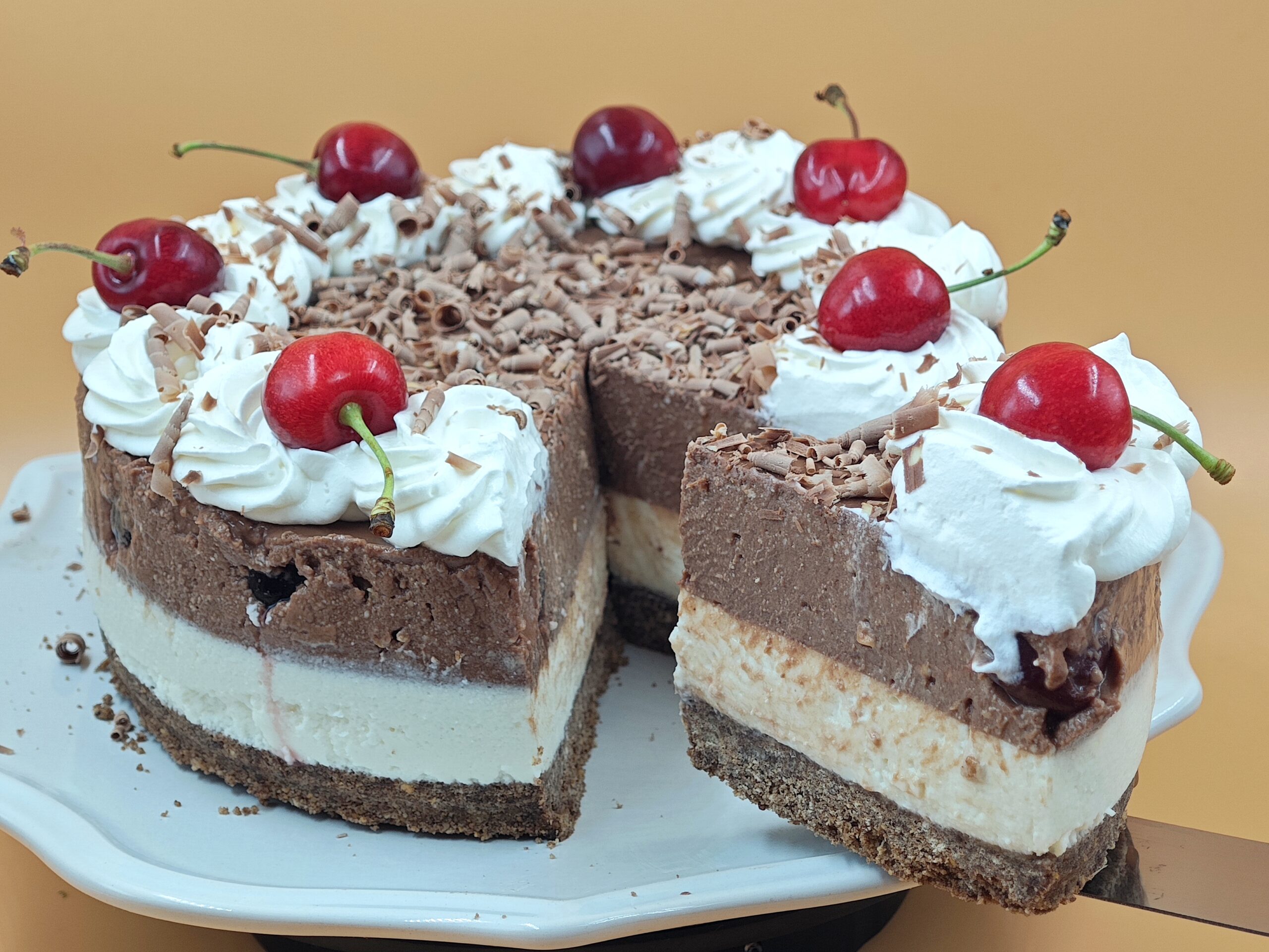 Cheesecake forêt noire