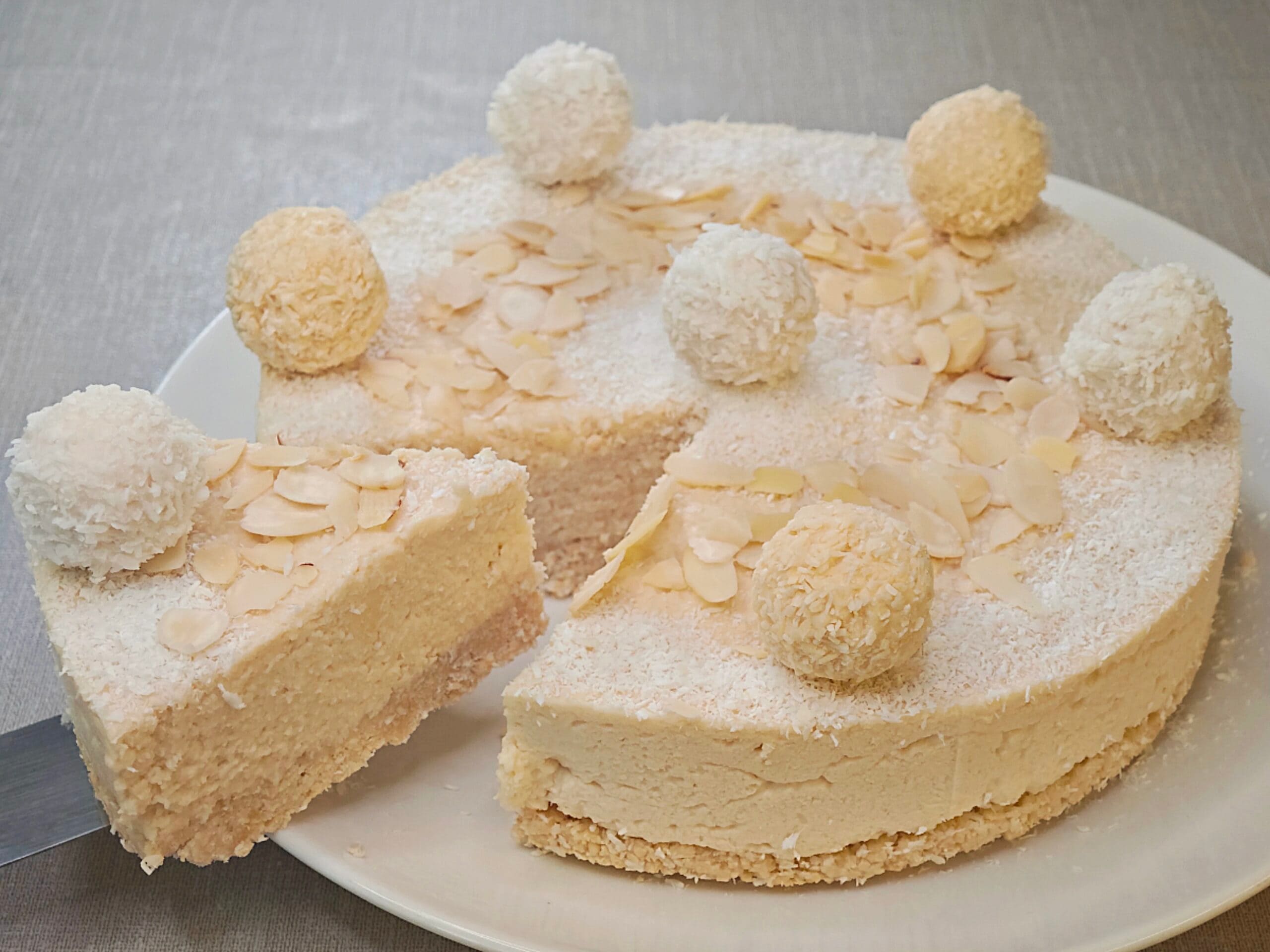 Gâteau Raffaello Sans Cuisson
