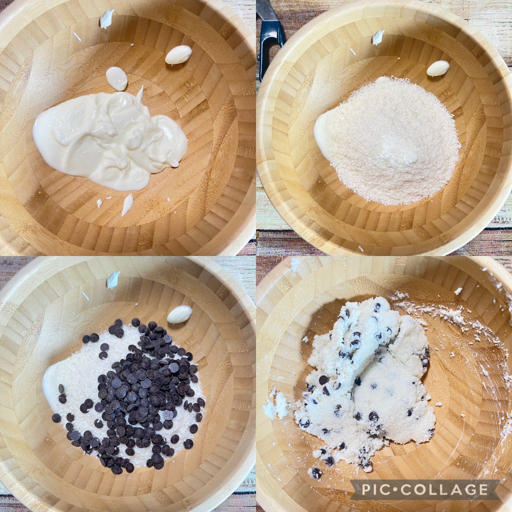 Petits gâteaux moelleux à la noix de coco à la friteuse à air