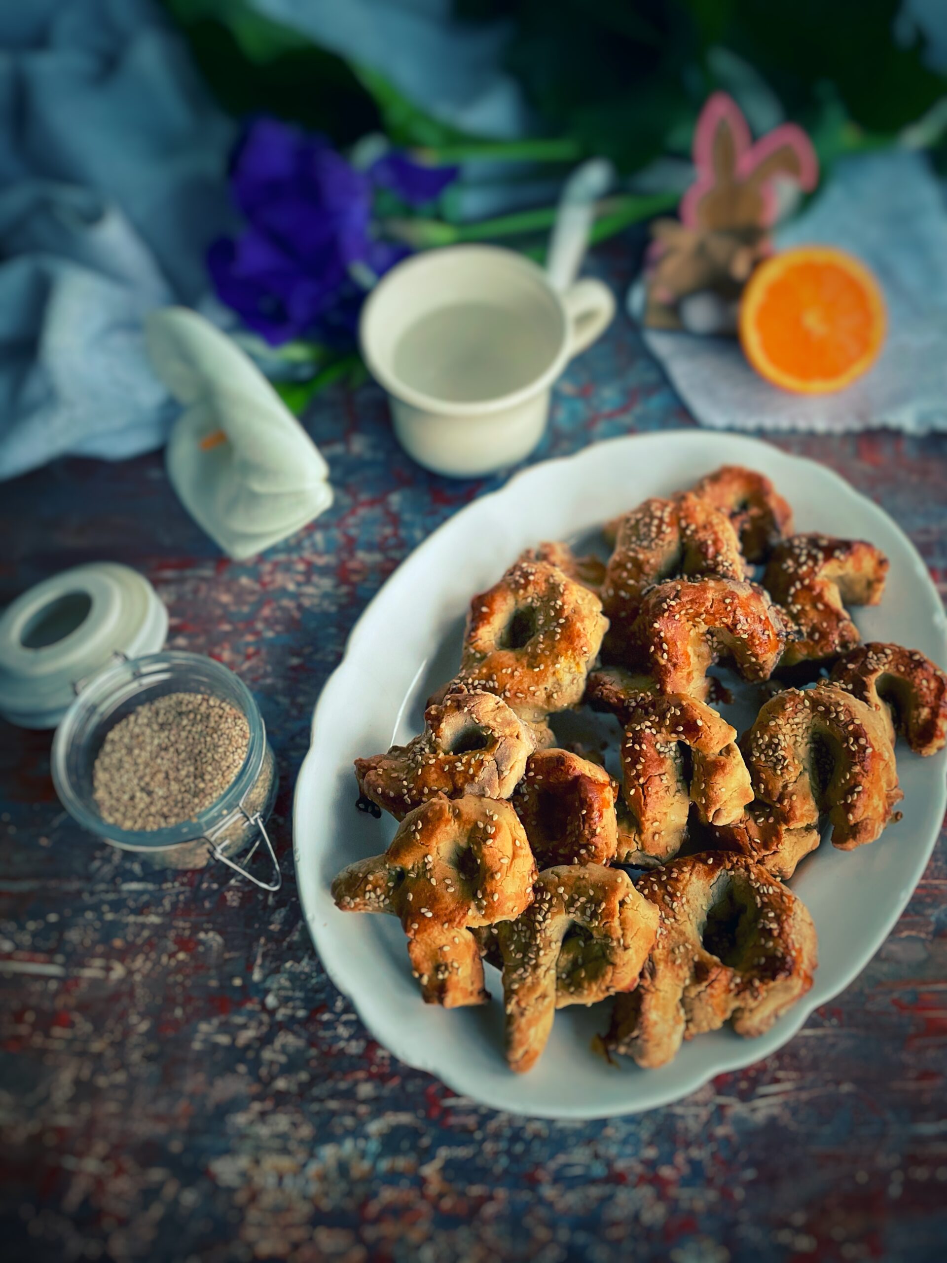 Koulourakia biscuits grecs de Pâques
